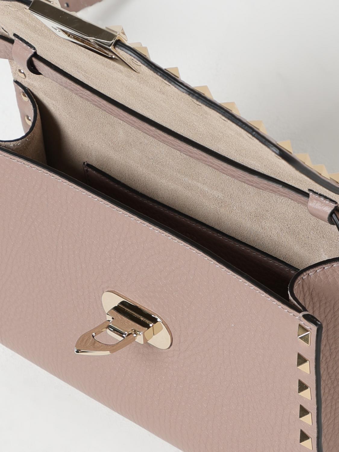 VALENTINO GARAVANI CROSSBODY BAGS: Shoulder bag woman Valentino Garavani, Blush Pink - Img 5