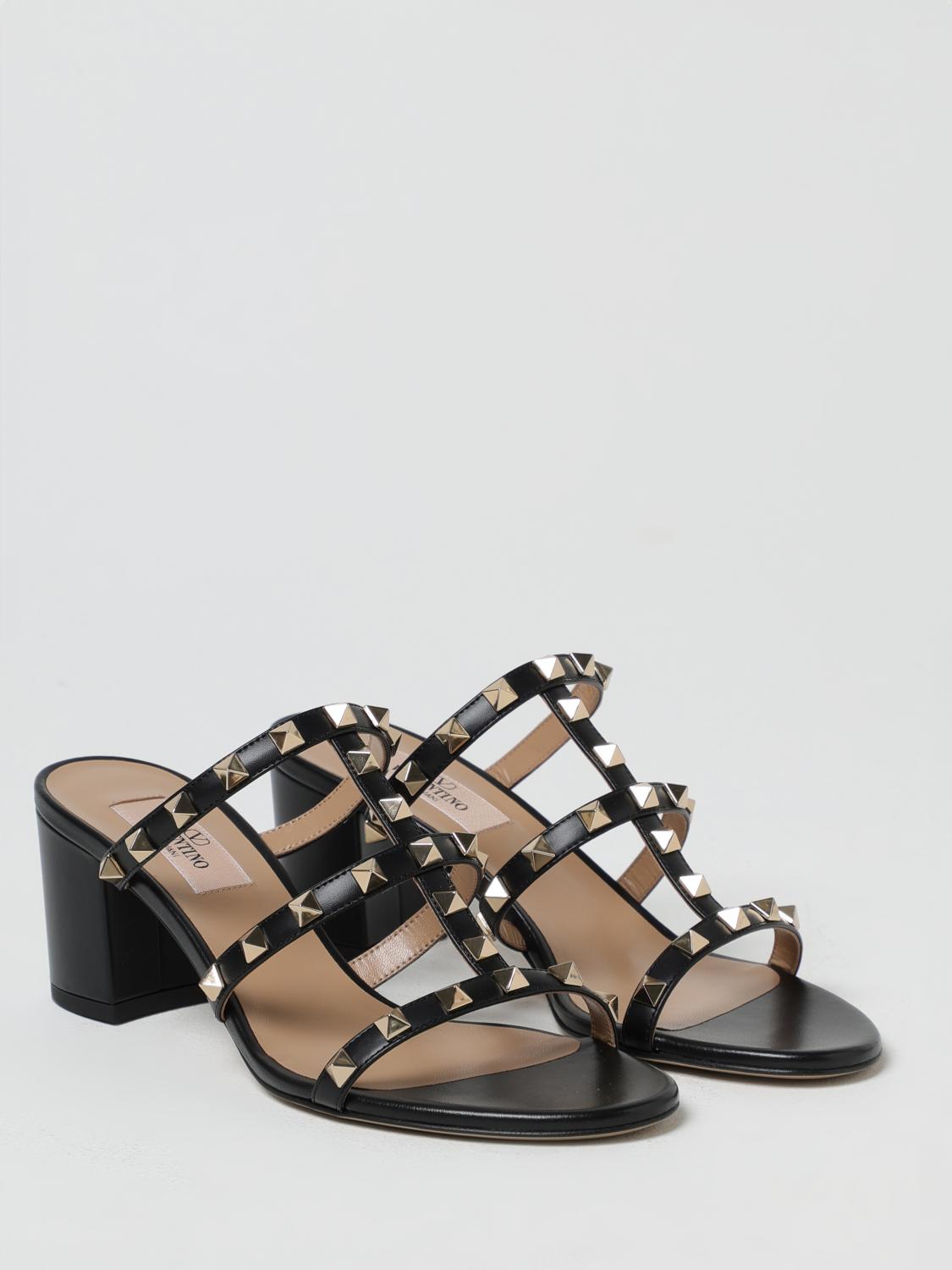 VALENTINO GARAVANI SANDALIAS DE TACÓN: Zapatos mujer Valentino Garavani, Negro - Img 2