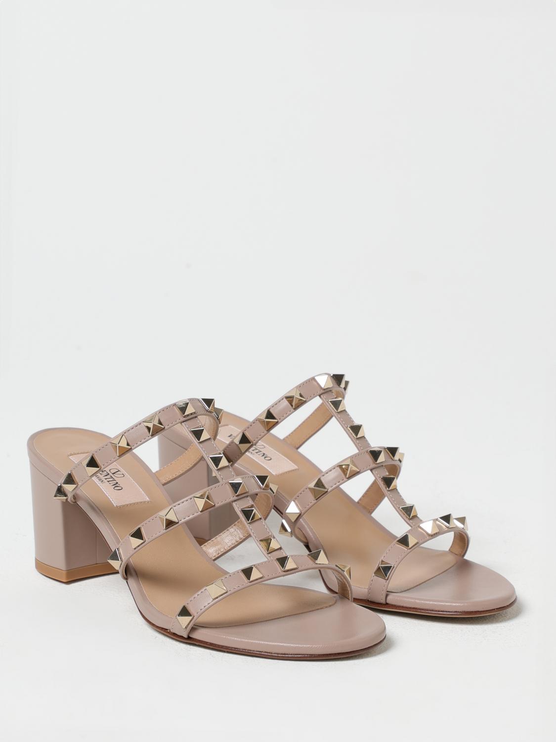 VALENTINO GARAVANI HEELED SANDALS: Shoes woman Valentino Garavani, Blush Pink - Img 2