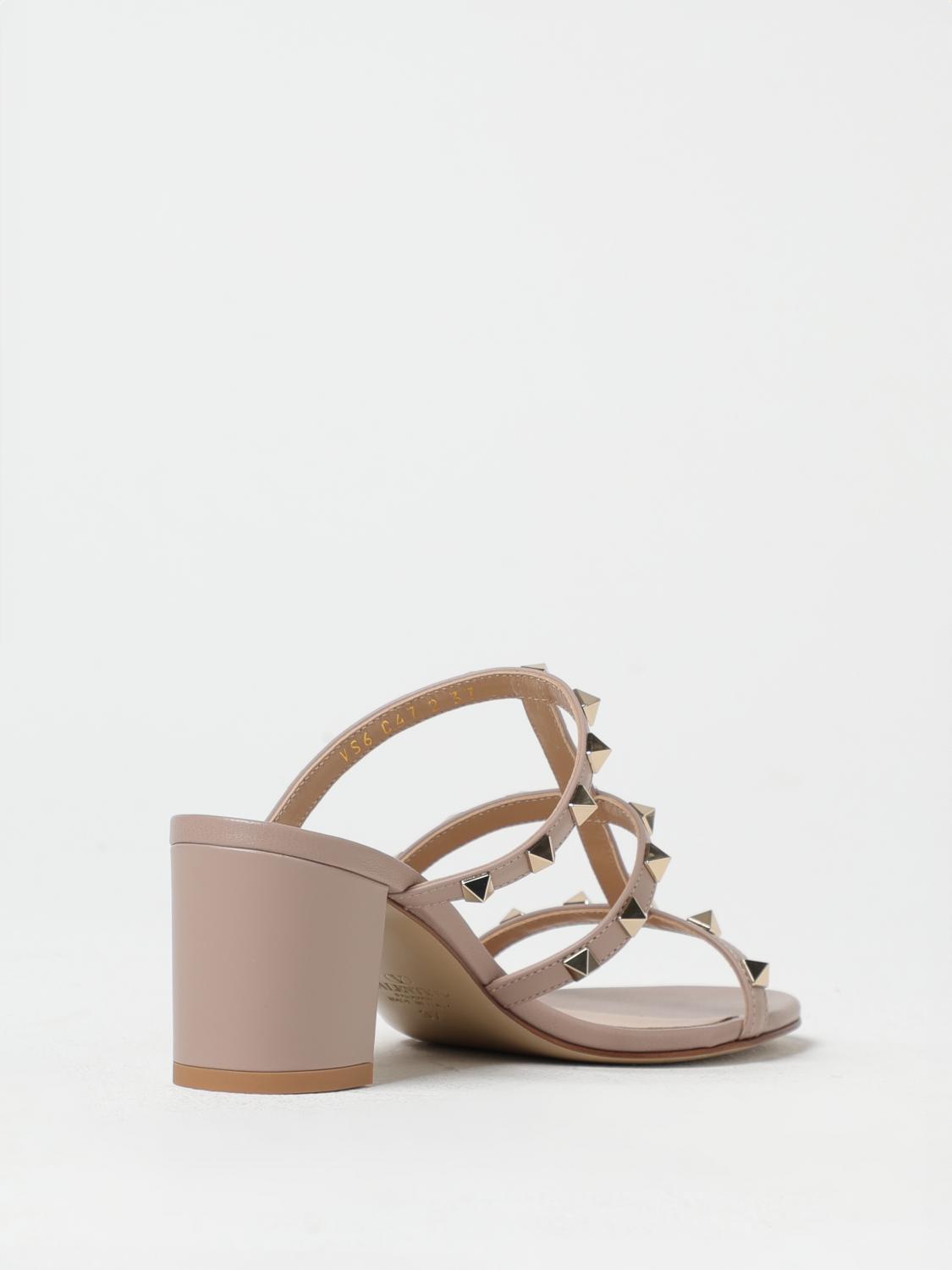 VALENTINO GARAVANI HEELED SANDALS: Shoes woman Valentino Garavani, Blush Pink - Img 3