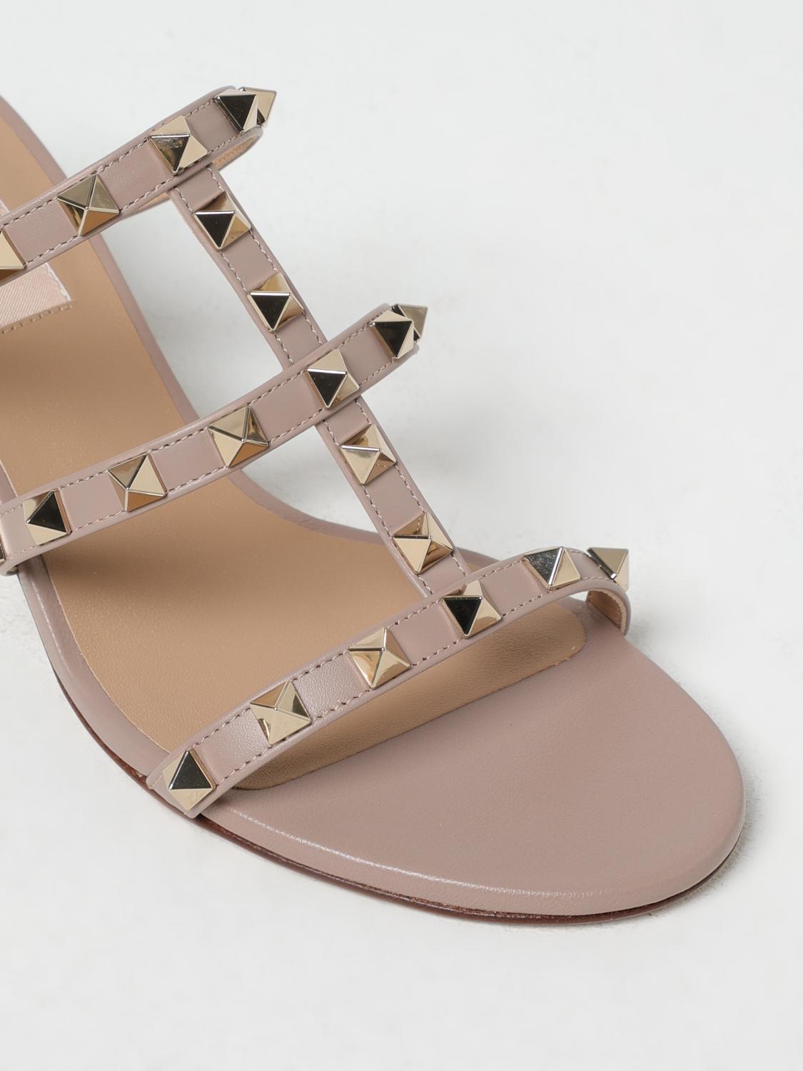 VALENTINO GARAVANI HEELED SANDALS: Shoes woman Valentino Garavani, Blush Pink - Img 4