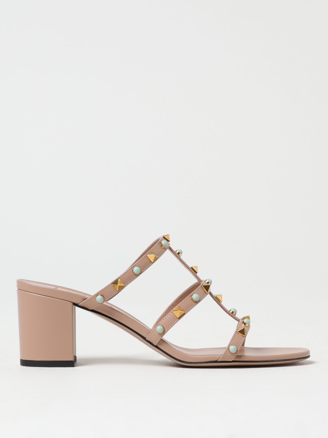 VALENTINO GARAVANI SANDALIAS DE TACÓN: Zapatos mujer Valentino Garavani, Beige - Img 1