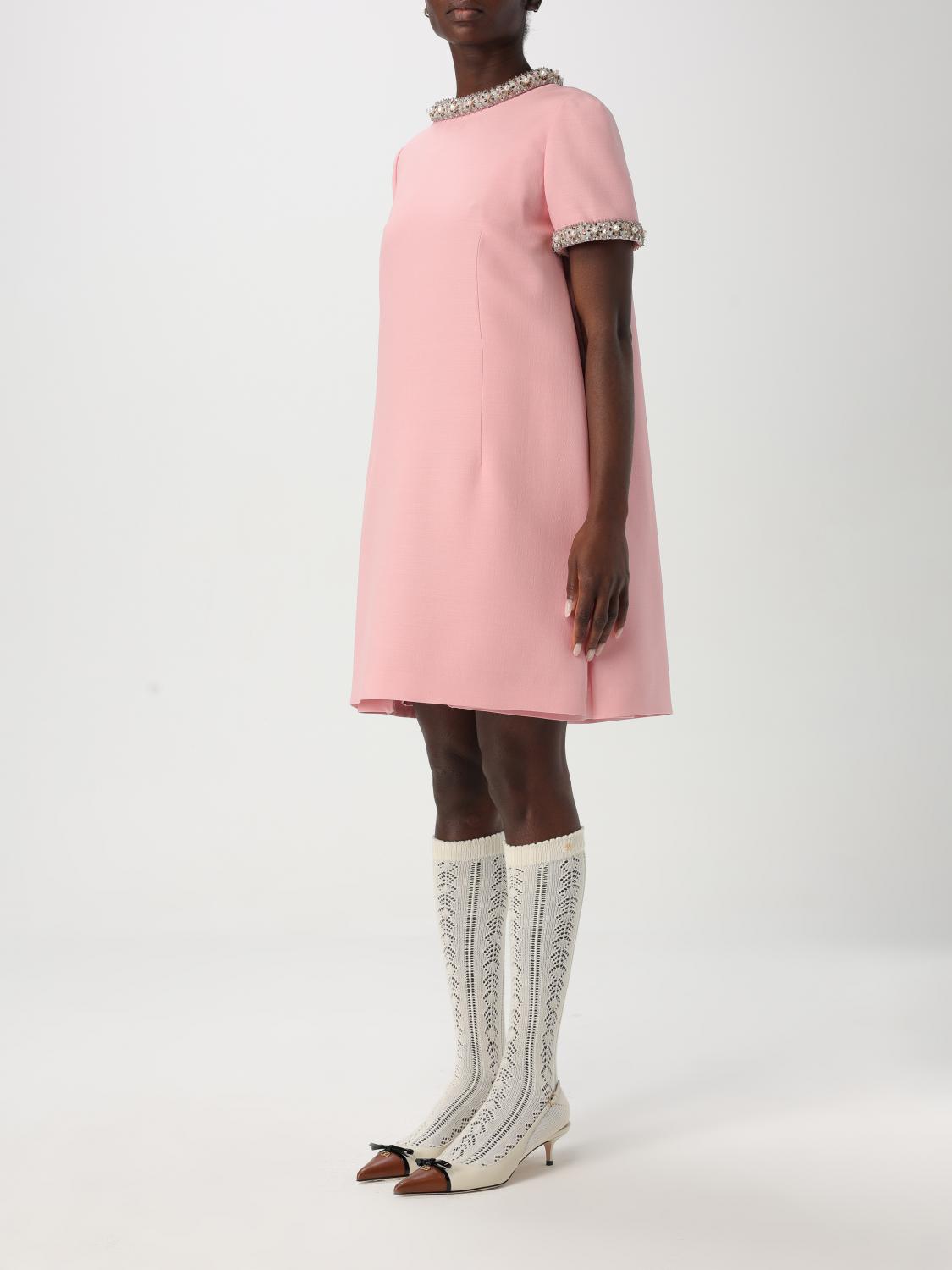 valentino dress pink Lace & Velvet | S-M Under Alessandro Michele Valentino Dress woman - Pink