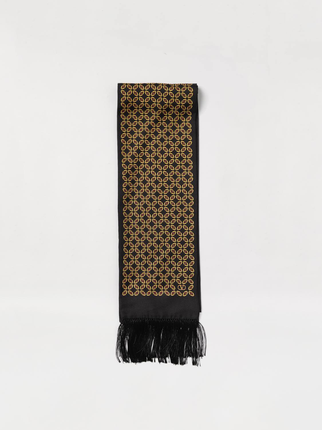 VALENTINO GARAVANI NECK SCARF: Neck scarf men Valentino Garavani, Black - Img 1