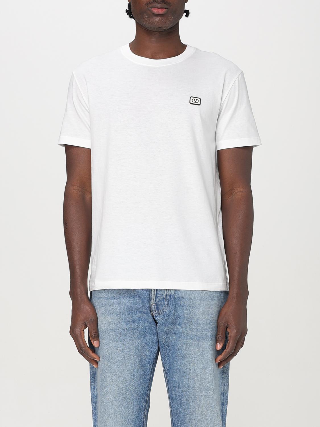 VALENTINO T-SHIRT: T-shirt homme Valentino, Ivoir - Img 1