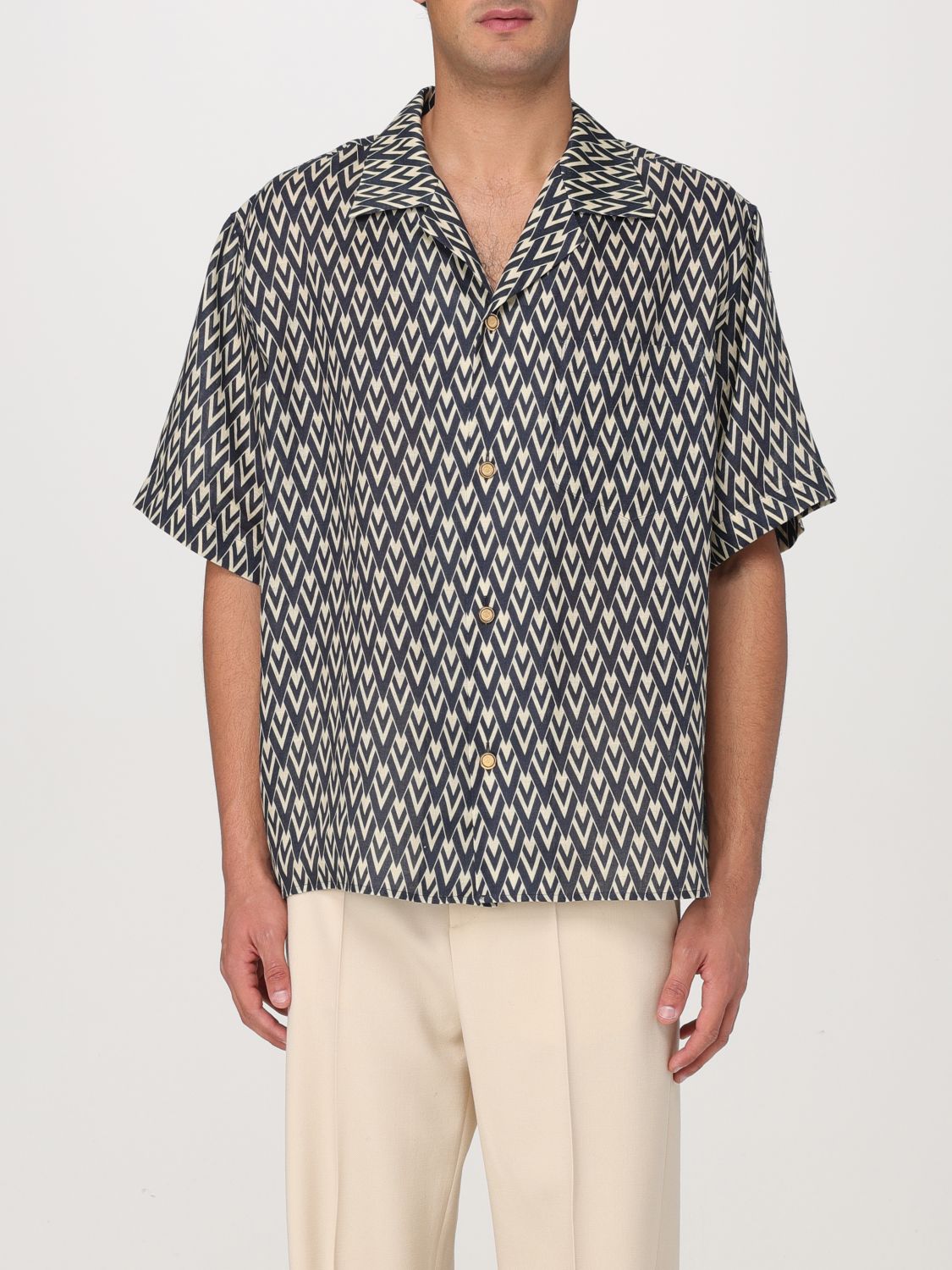 VALENTINO CAMISA: Camisa hombre Valentino, Fantasía - Img 1