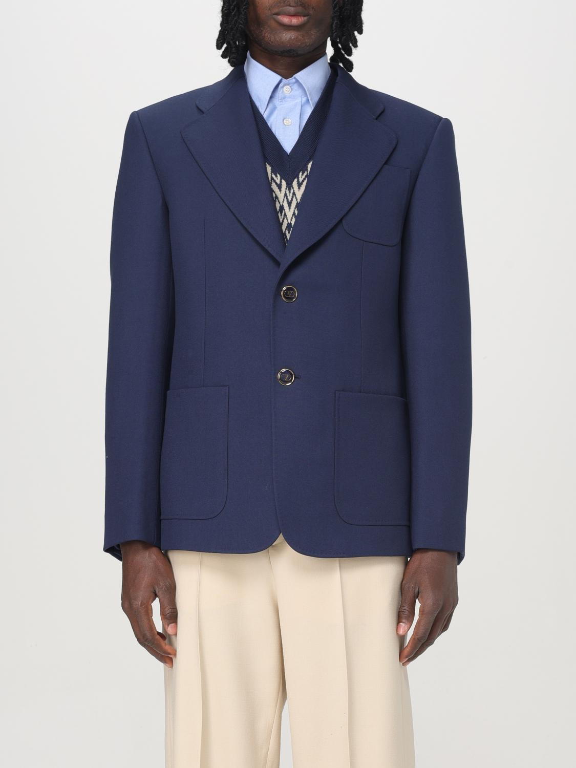 VALENTINO BLAZER: Blazer men Valentino, Blue - Img 1