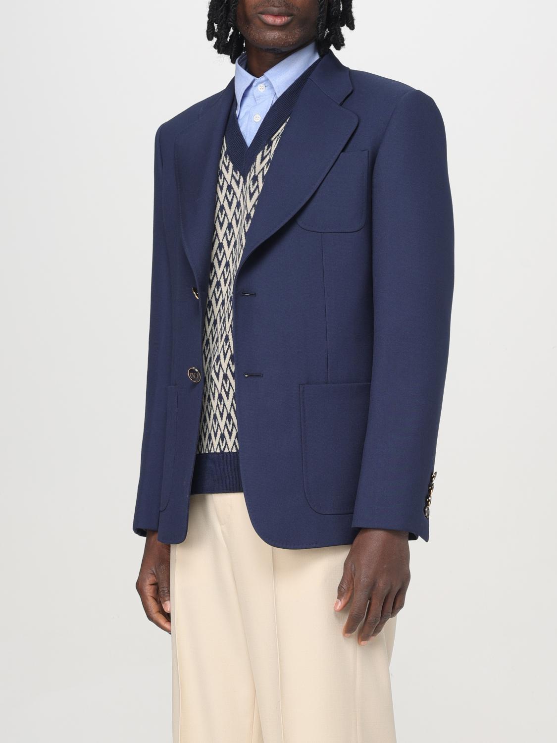 VALENTINO BLAZER: Blazer herren Valentino, Blau - Img 4