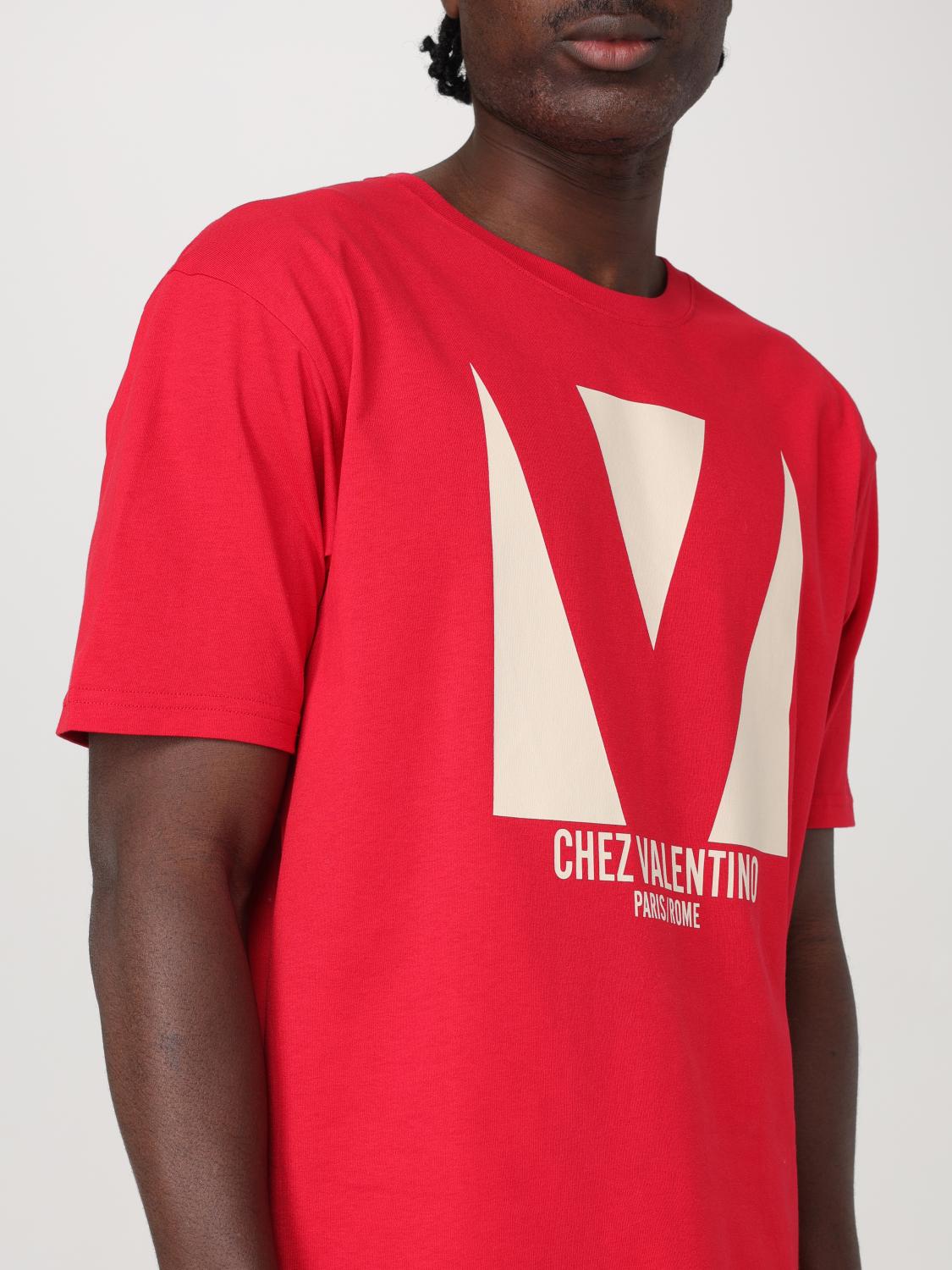 VALENTINO T-SHIRT: T-shirt men Valentino, Red - Img 5