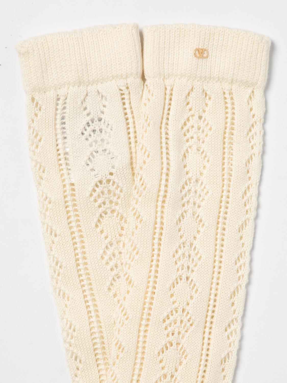 VALENTINO GARAVANI SOCKEN: Socken herren Valentino, Yellow Cream - Img 3