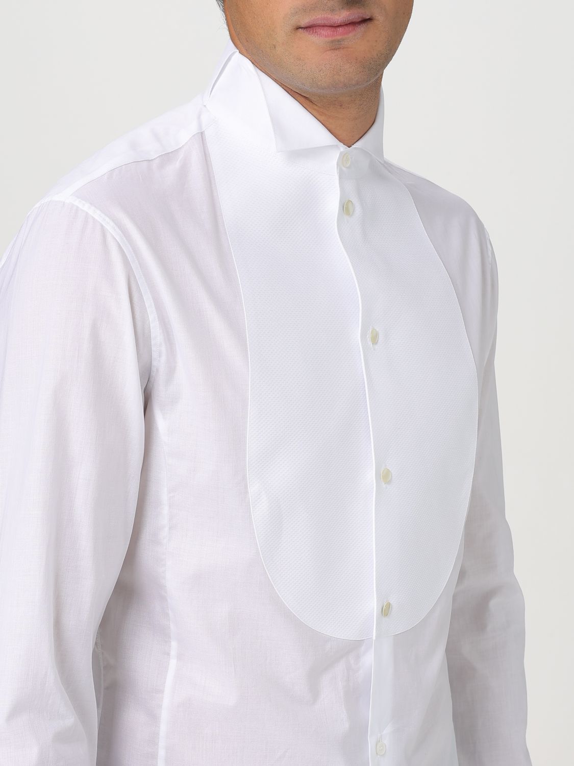 GIORGIO ARMANI CAMICIA: Camicia uomo giorgio armani, Bianco - Img 5