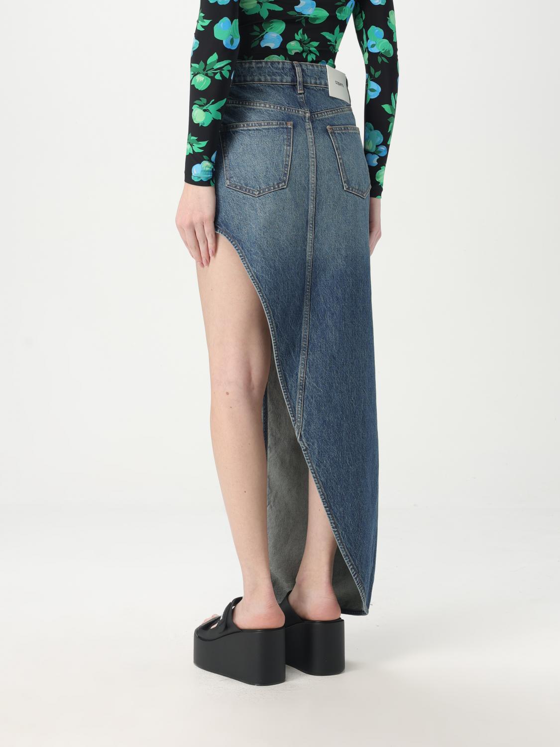 COPERNI SKIRT: Skirt woman Coperni, Denim - Img 3