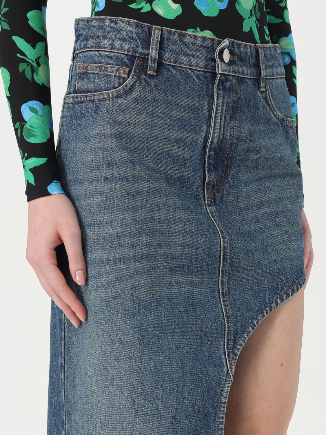 COPERNI SKIRT: Skirt woman Coperni, Denim - Img 5