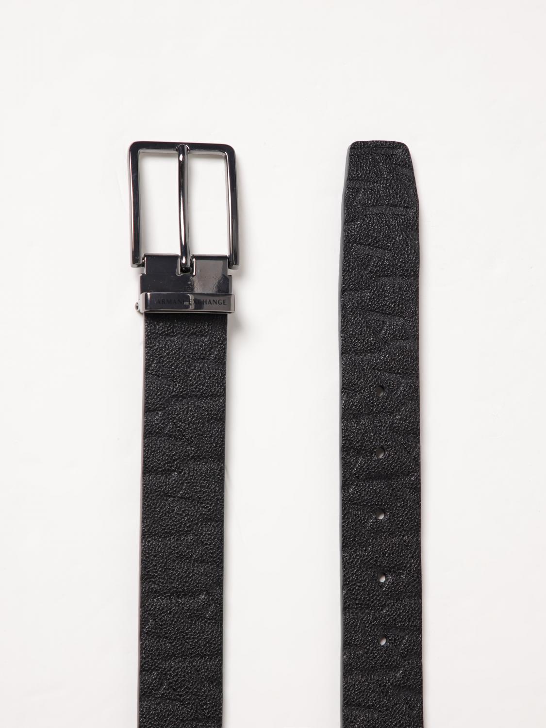 ARMANI EXCHANGE GÜRTEL: Gürtel herren Armani Exchange, Schwarz - Img 2