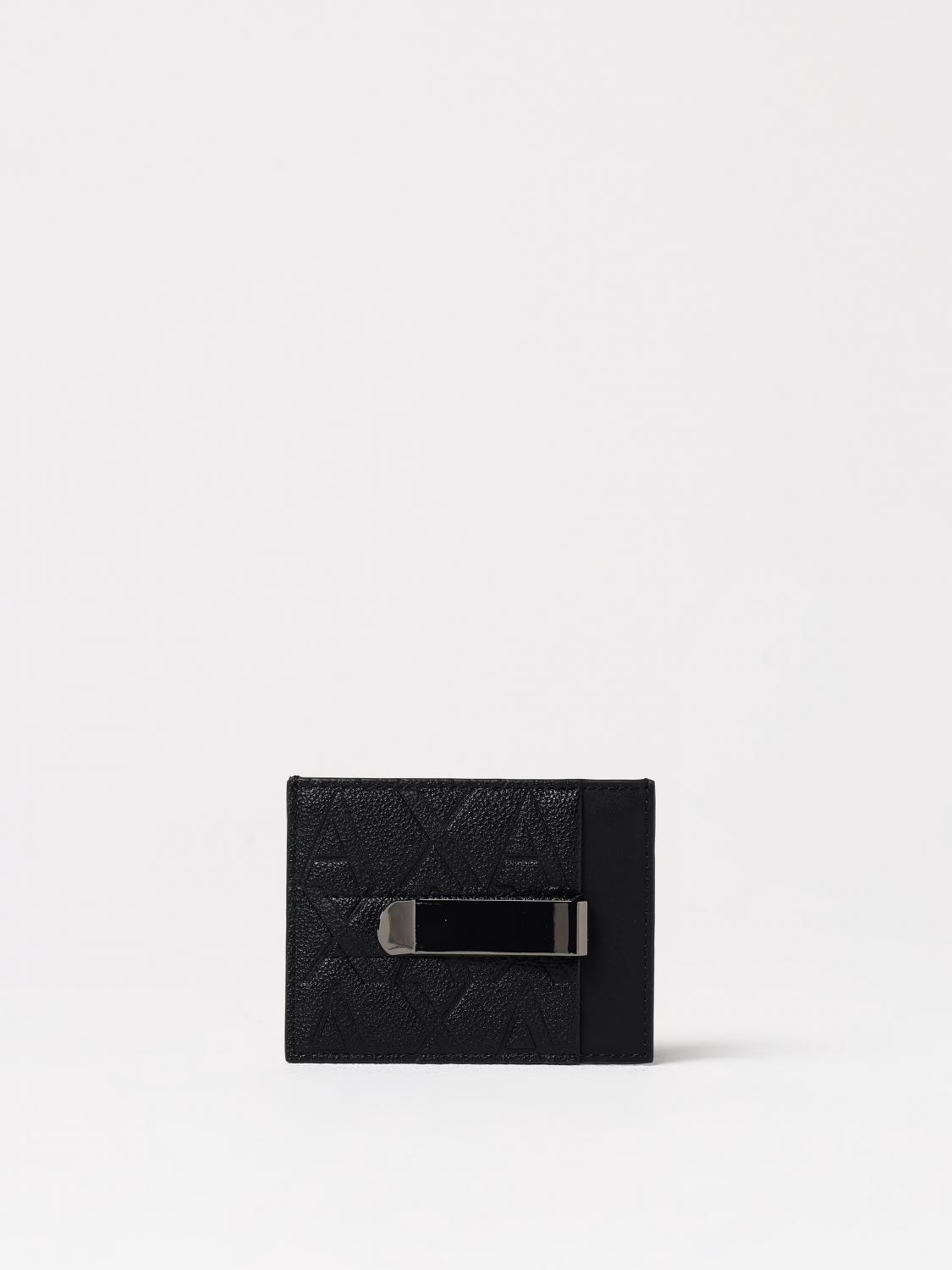 ARMANI EXCHANGE WALLET: Wallet men Armani Exchange, Black - Img 2