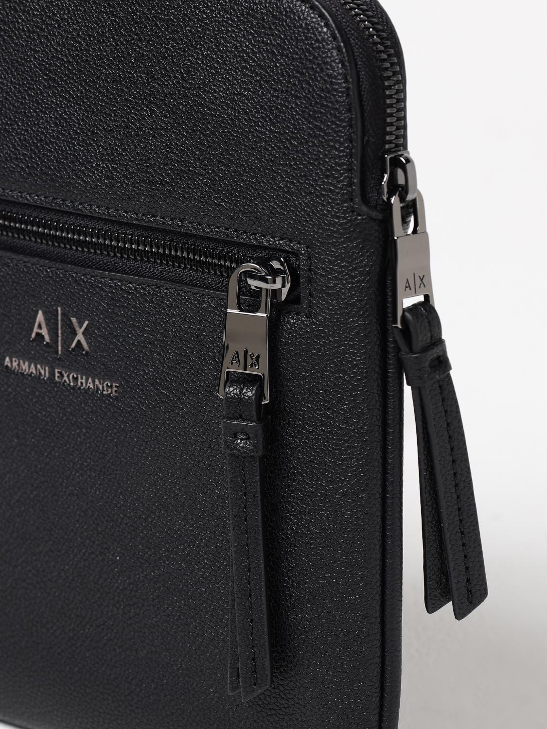 ARMANI EXCHANGE SHOULDER BAG: Bags men Armani Exchange, Black - Img 3