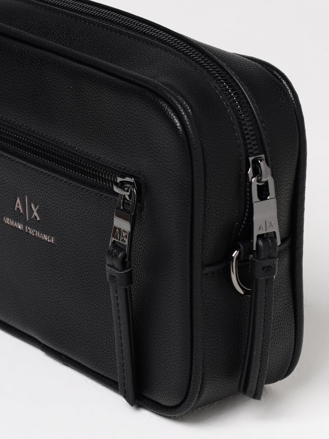 ARMANI EXCHANGE AKTENTASCHE: Tasche herren Armani Exchange, Schwarz - Img 3