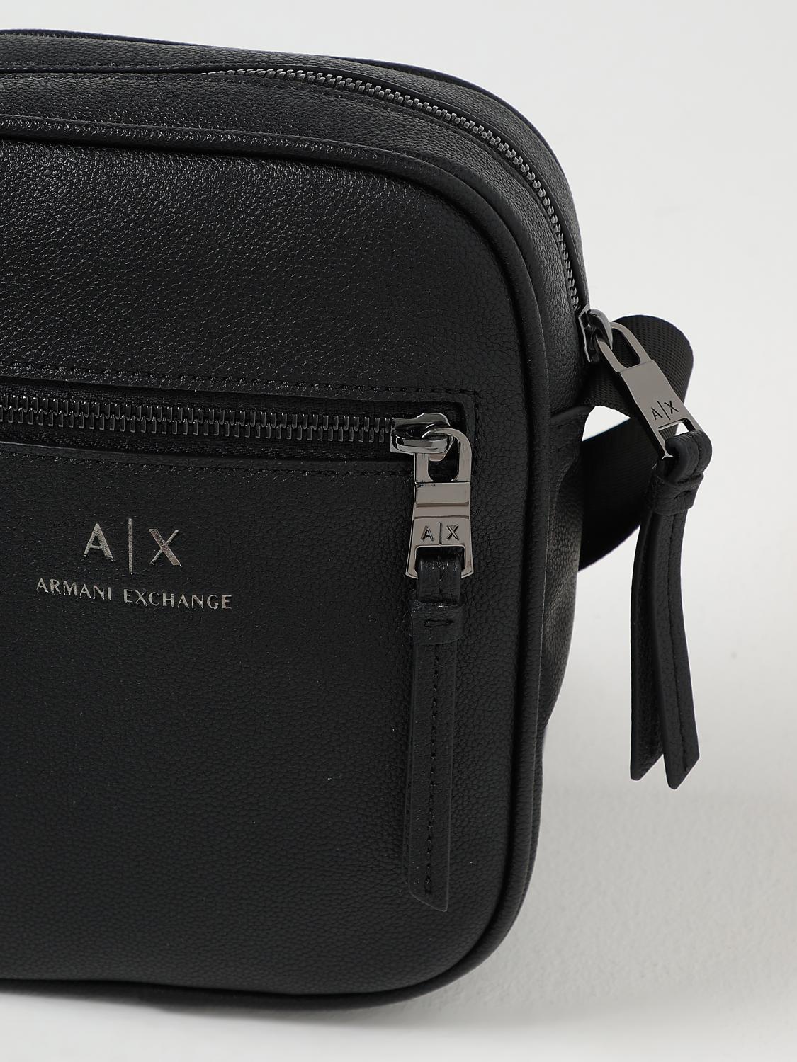 ARMANI EXCHANGE SHOULDER BAG: Bags men Armani Exchange, Black - Img 3