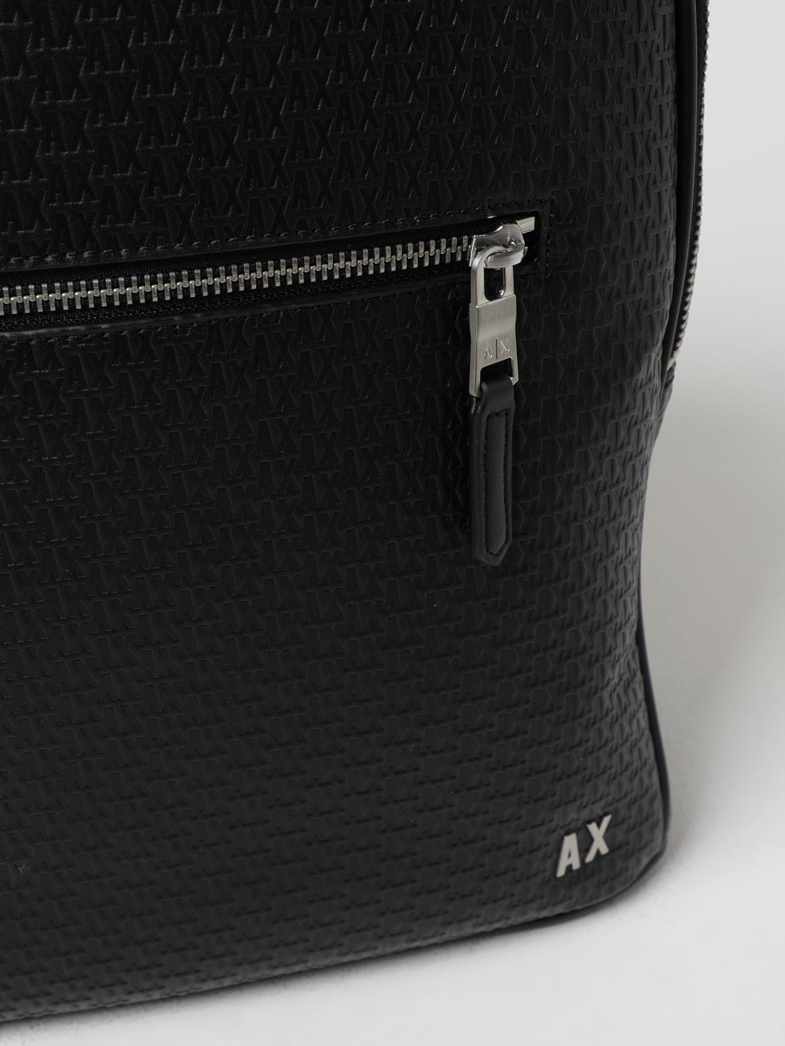 ARMANI EXCHANGE RUCKSACK: Tasche herren Armani Exchange, Schwarz - Img 3