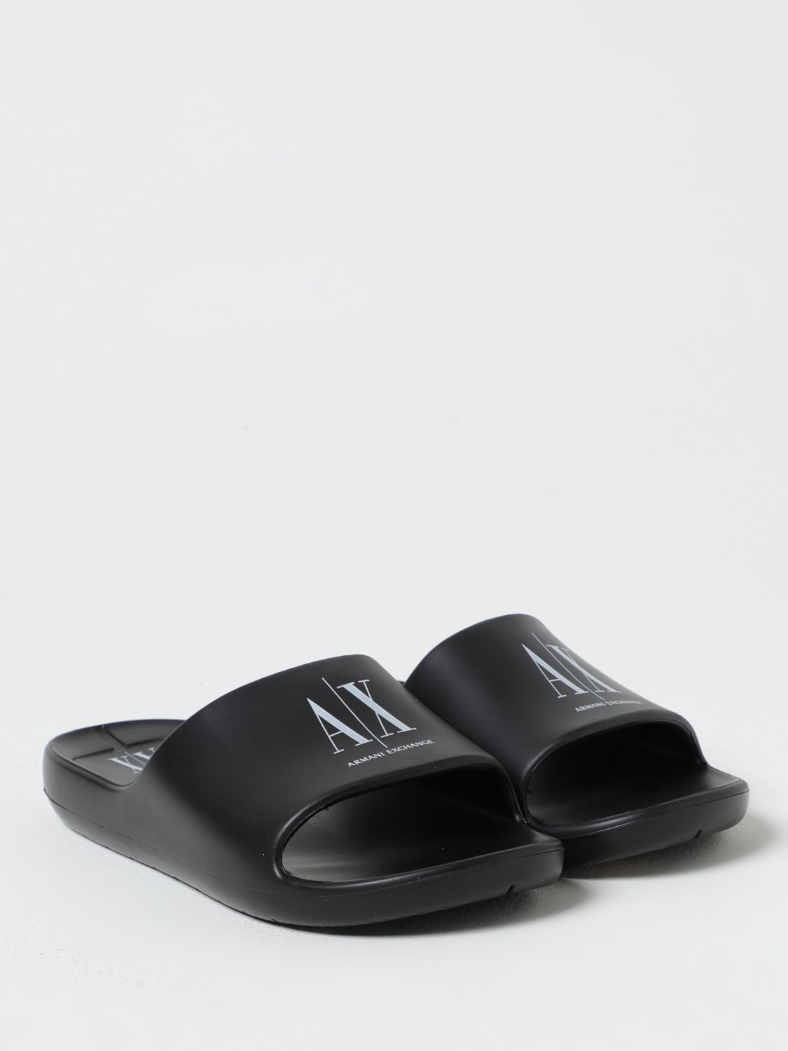 ARMANI EXCHANGE SANDALS: Shoes men Armani Exchange, Black - Img 2