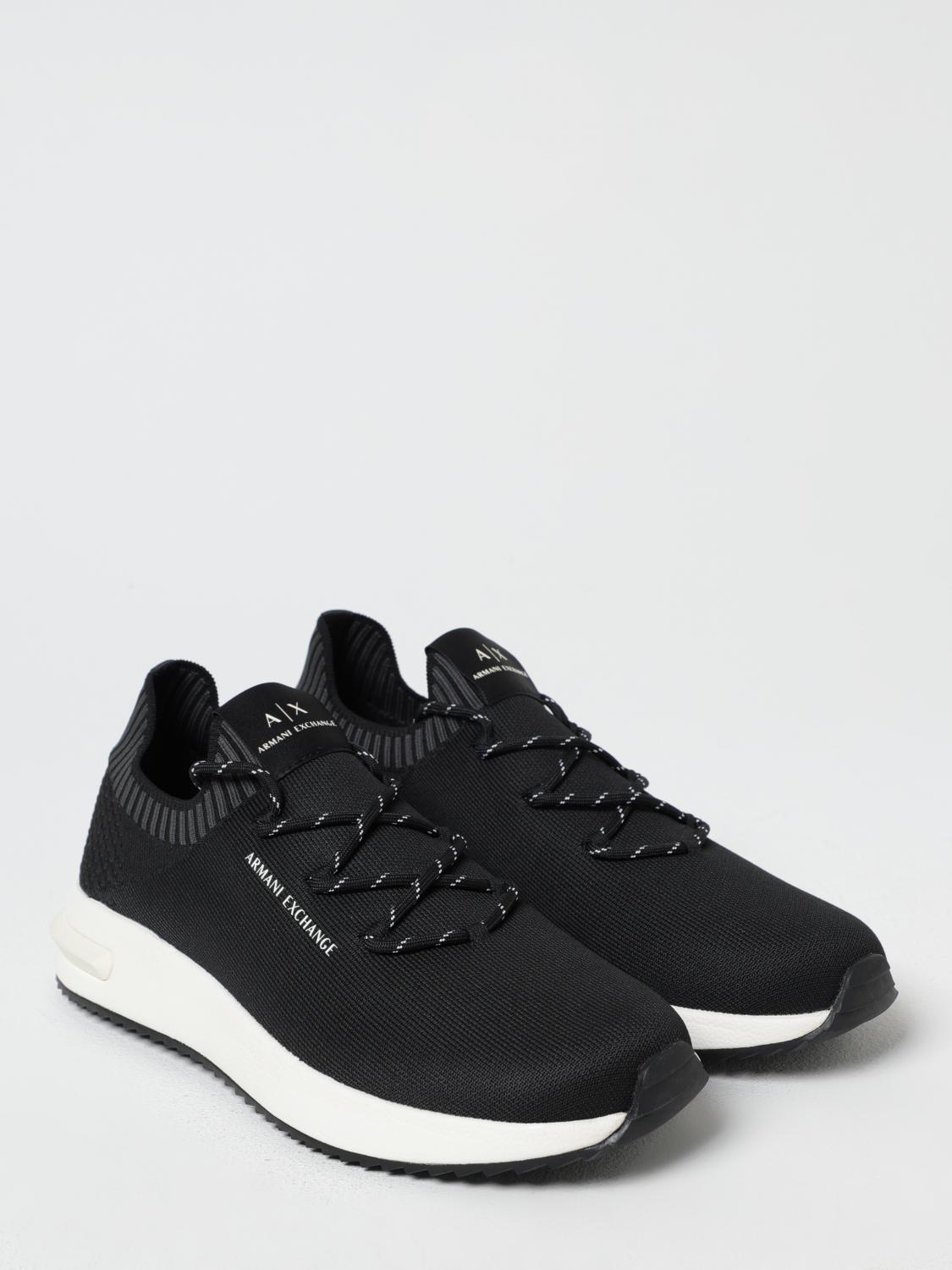 ARMANI EXCHANGE SNEAKERS: Sneakers men Armani Exchange, Black - Img 2