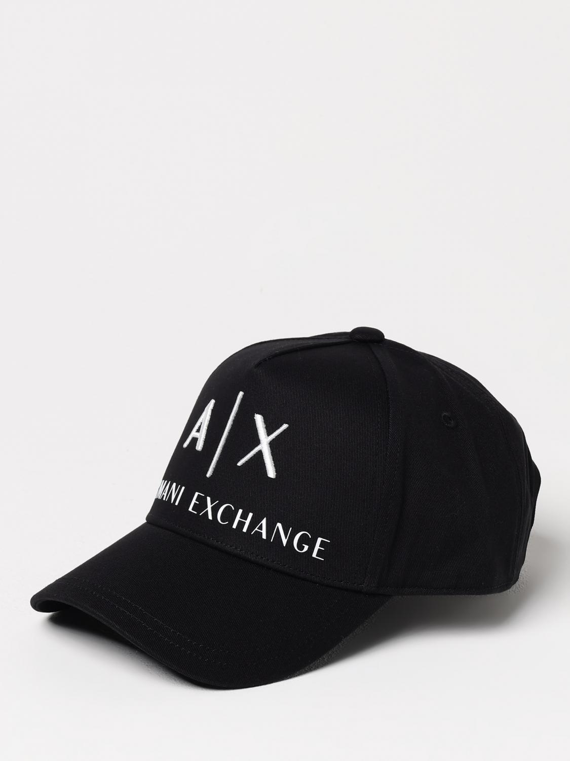 ARMANI EXCHANGE 帽子: 帽子 メンズ Armani Exchange, ブラック - Img 1