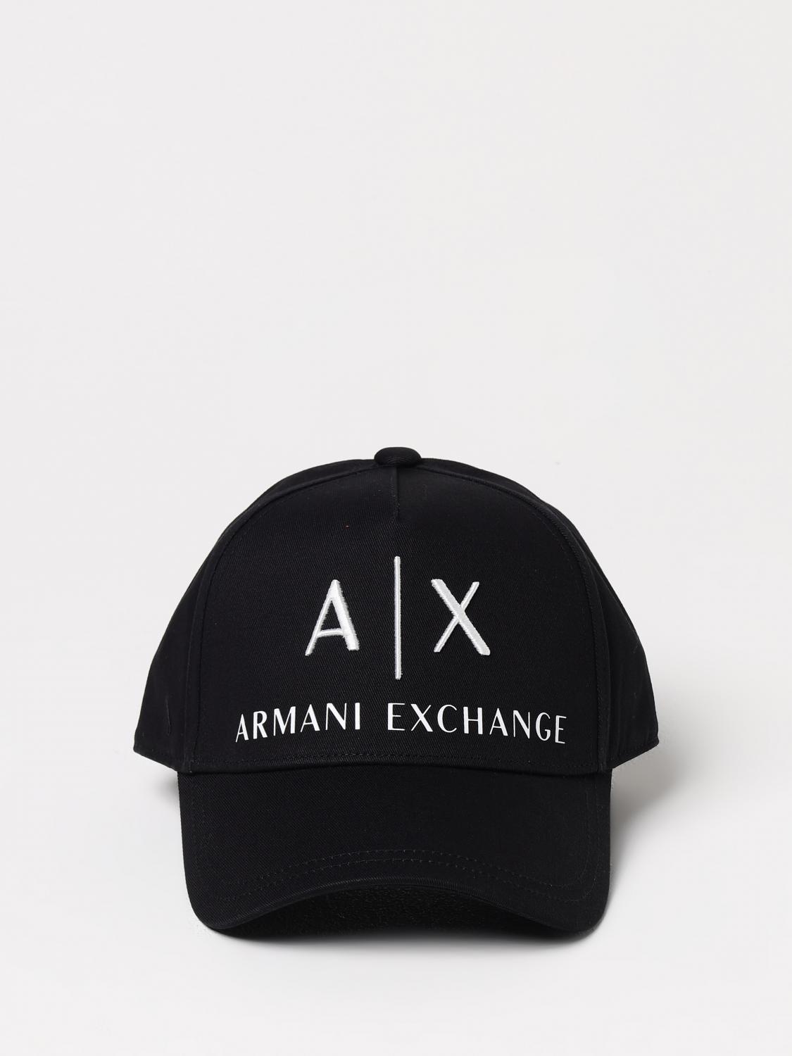 ARMANI EXCHANGE 帽子: 帽子 メンズ Armani Exchange, ブラック - Img 2