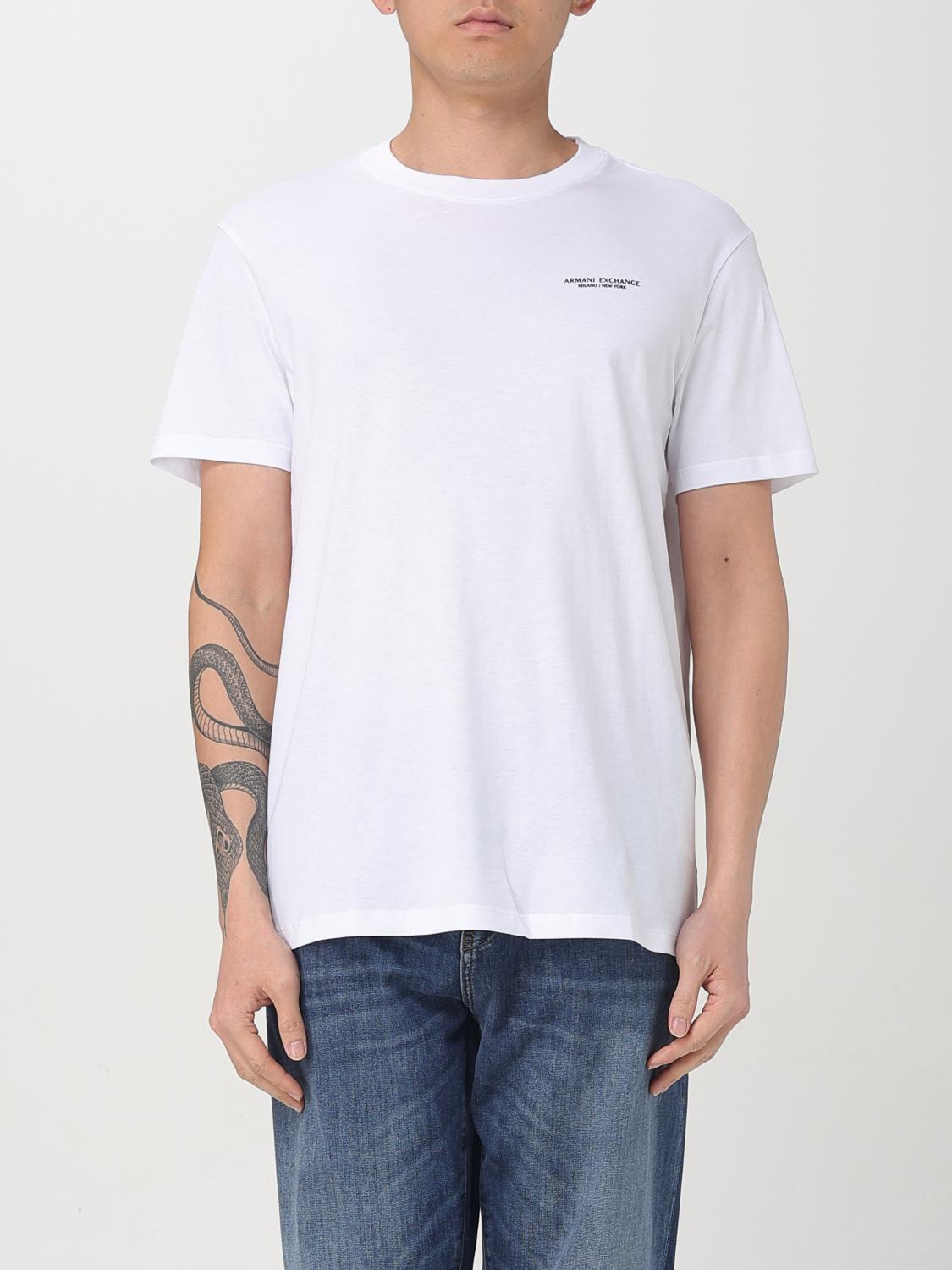 ARMANI EXCHANGE T-SHIRT: T-shirt men Armani Exchange, White - Img 1