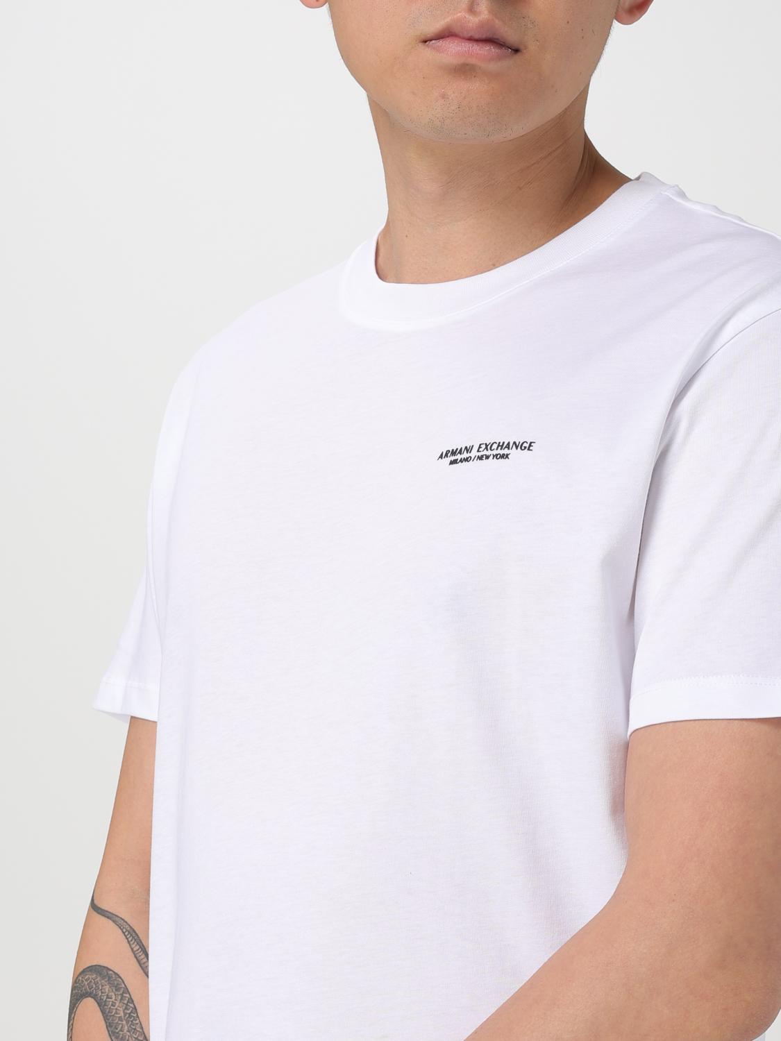 ARMANI EXCHANGE T-SHIRT: T-shirt men Armani Exchange, White - Img 3