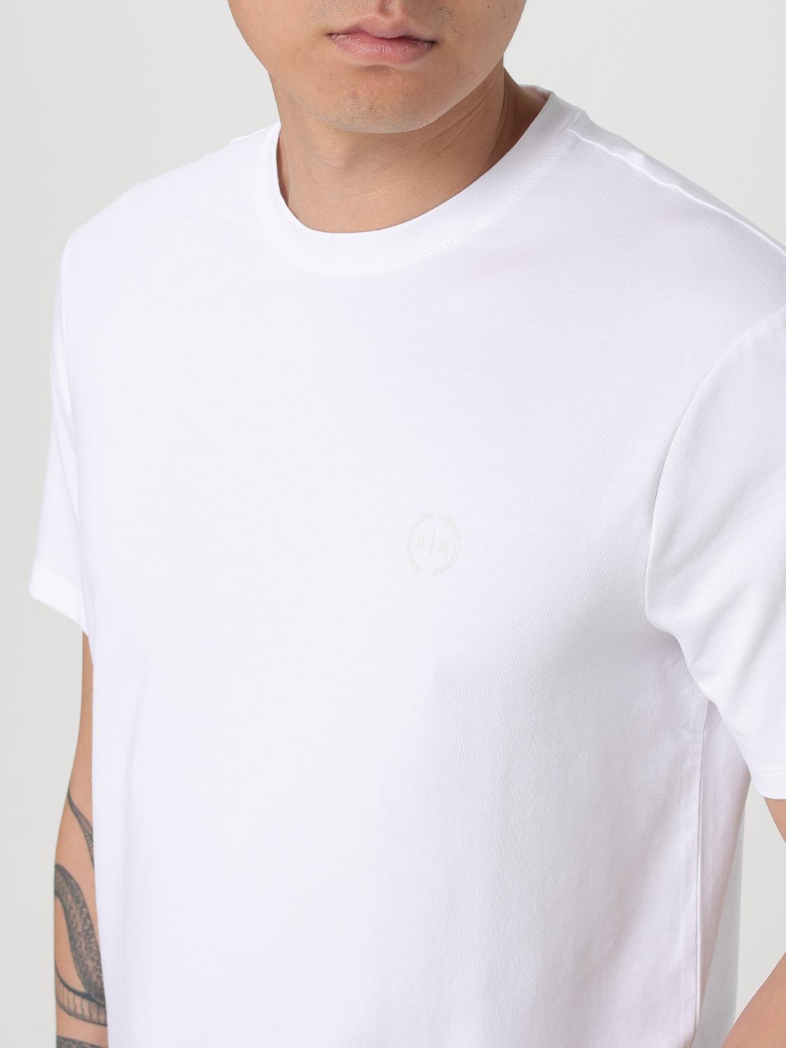 ARMANI EXCHANGE T-SHIRT: T-shirt men Armani Exchange, White - Img 3