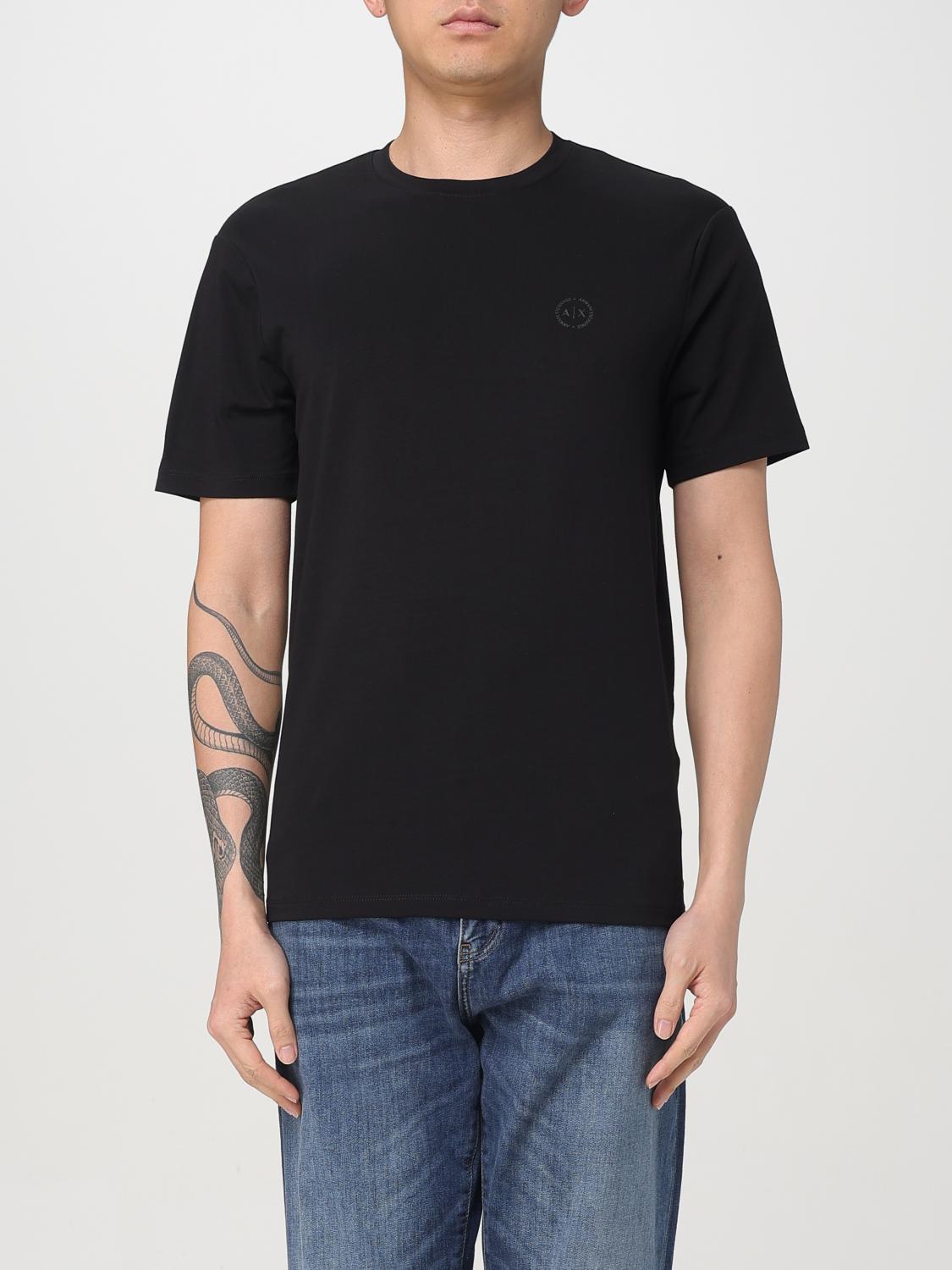 ARMANI EXCHANGE T-SHIRT: T-shirt men Armani Exchange, Black - Img 1