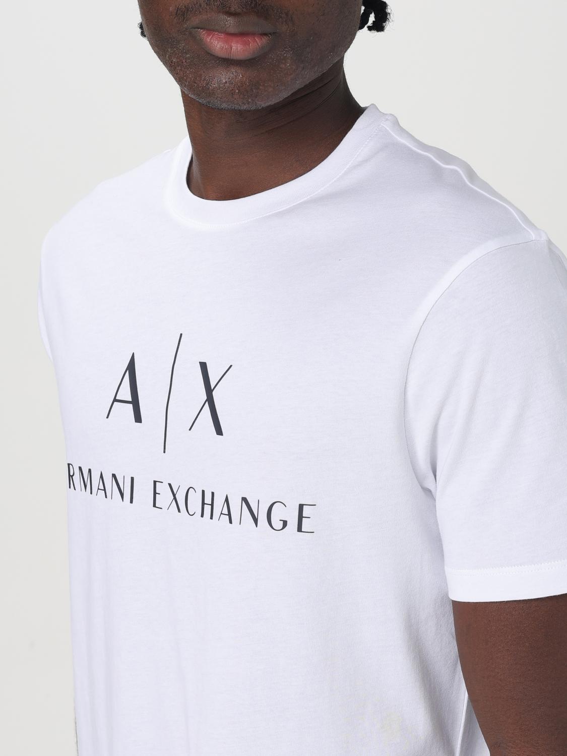 ARMANI EXCHANGE T恤: T恤 男士 Armani Exchange, 白色 - Img 3