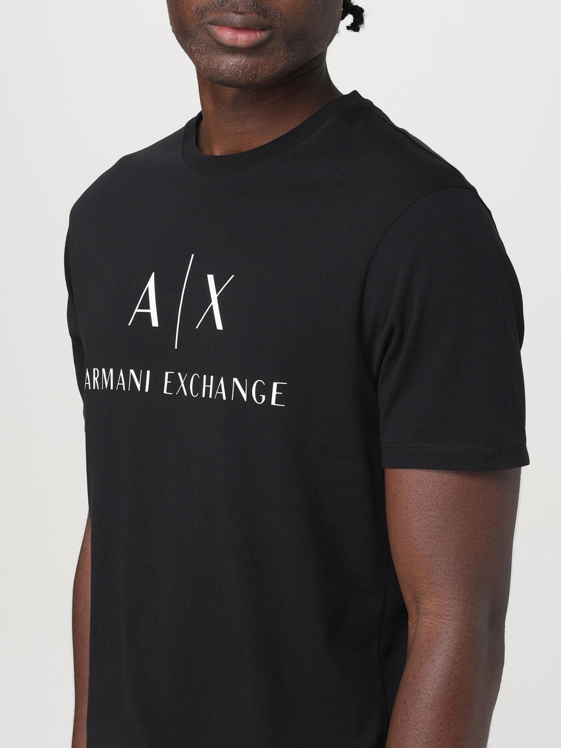 ARMANI EXCHANGE T-SHIRT: T-shirt men Armani Exchange, Black - Img 3