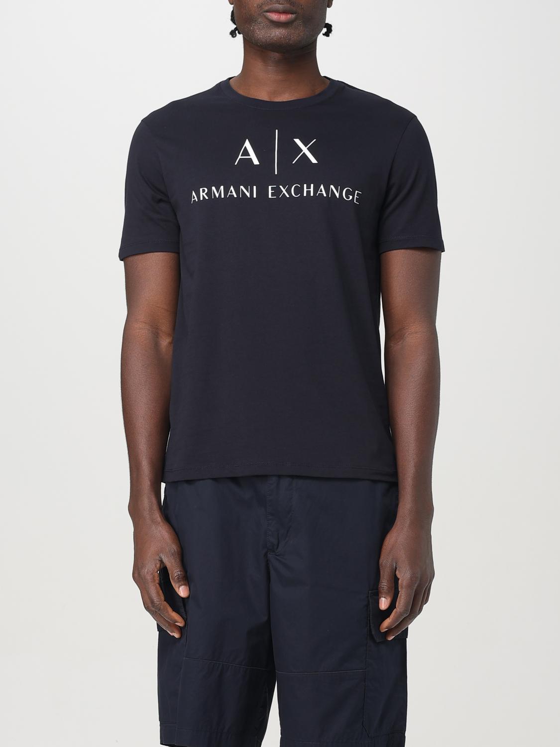 ARMANI EXCHANGE T-SHIRT: T-shirt men Armani Exchange, Blue - Img 1