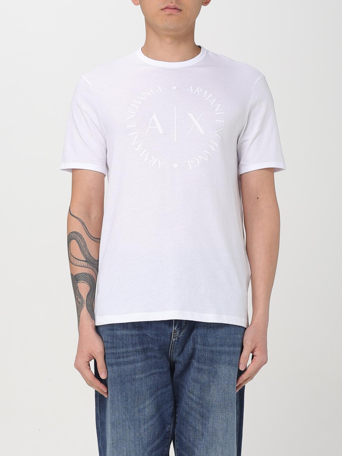 ARMANI EXCHANGE T-SHIRT: T-shirt men Armani Exchange, White - Img 1