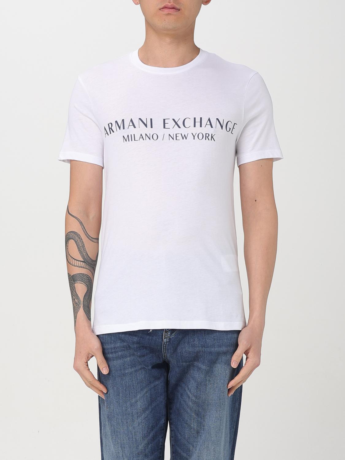 ARMANI EXCHANGE T-SHIRT: T-shirt men Armani Exchange, White - Img 1