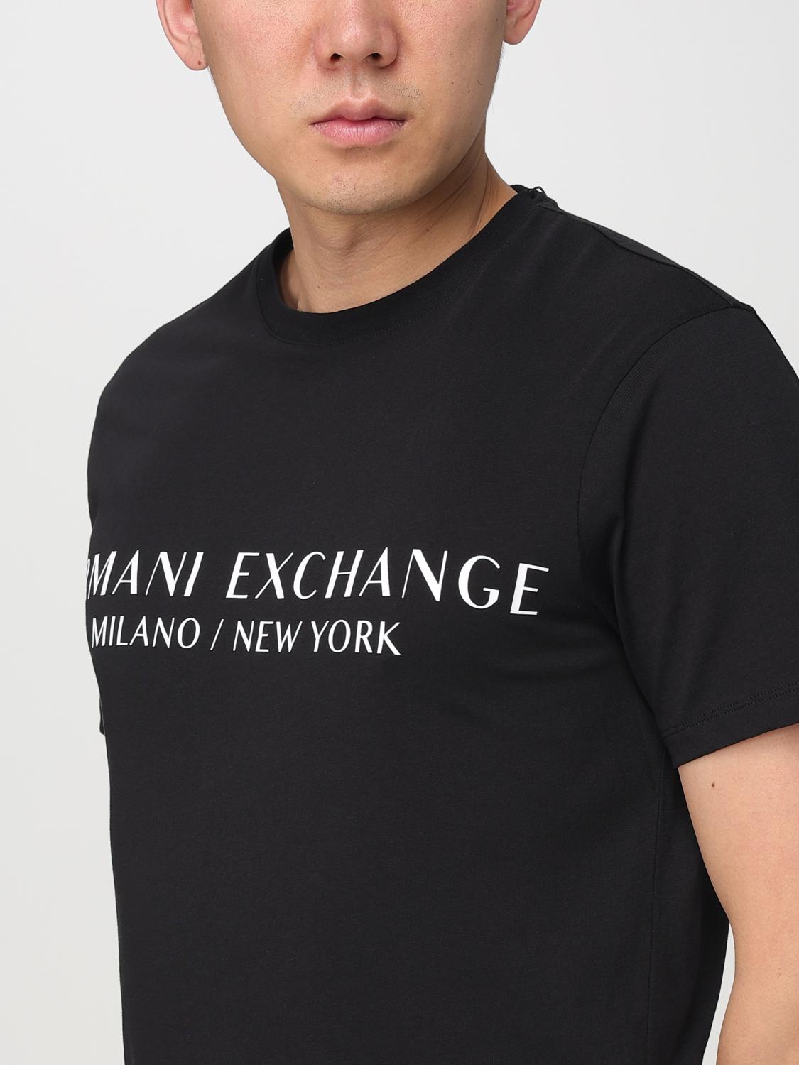 ARMANI EXCHANGE T-SHIRT: T-shirt men Armani Exchange, Black - Img 3