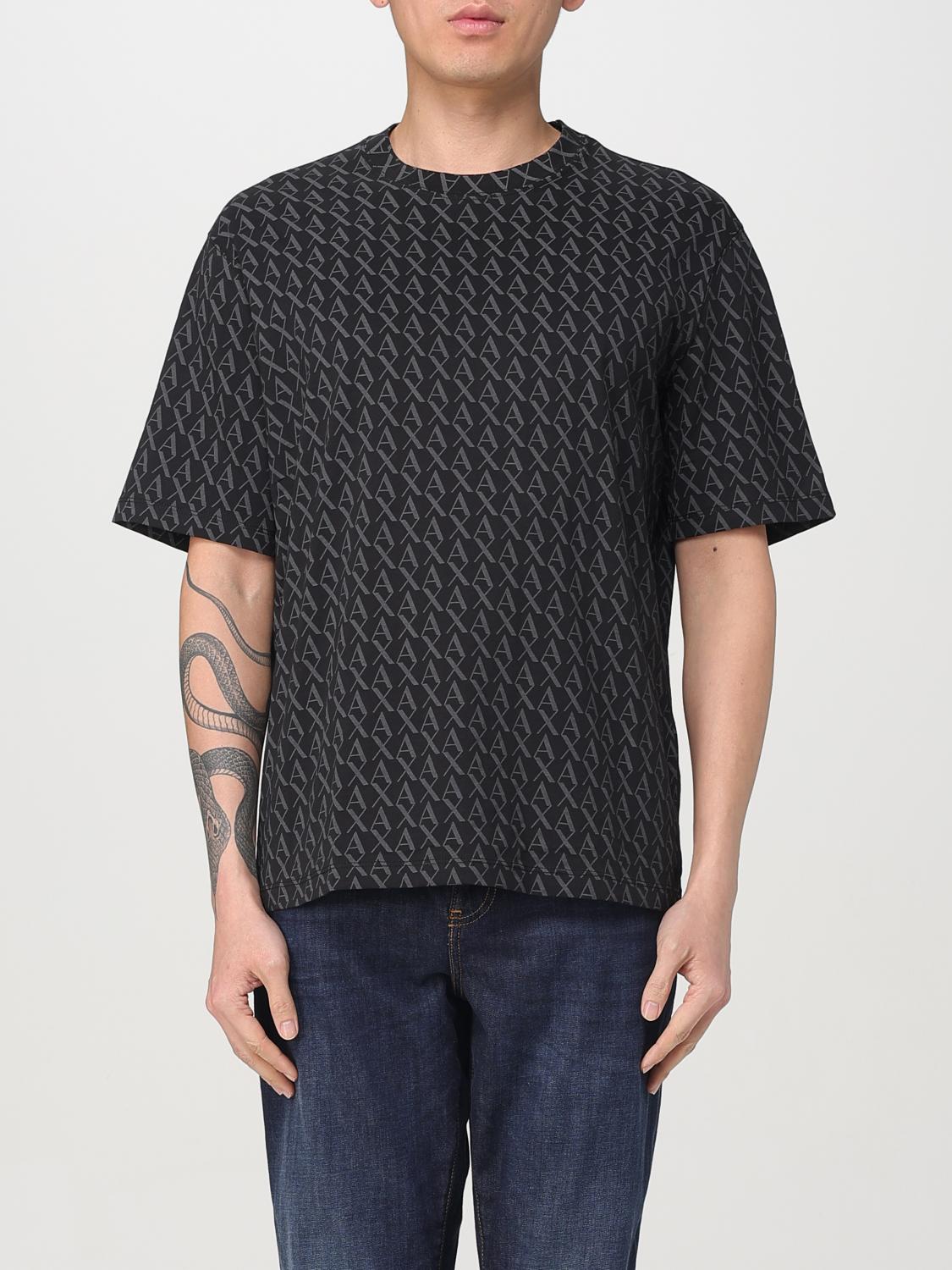 ARMANI EXCHANGE T-SHIRT: T-shirt men Armani Exchange, Black - Img 1