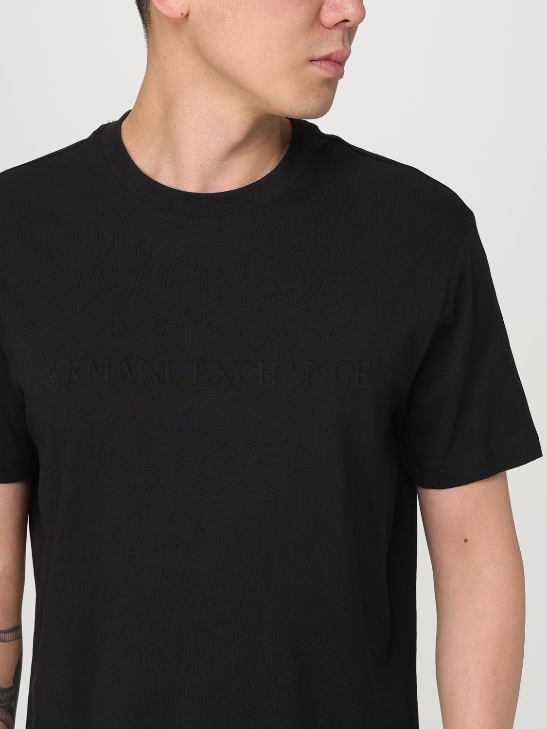 ARMANI EXCHANGE T-SHIRT: T-shirt men Armani Exchange, Black - Img 3