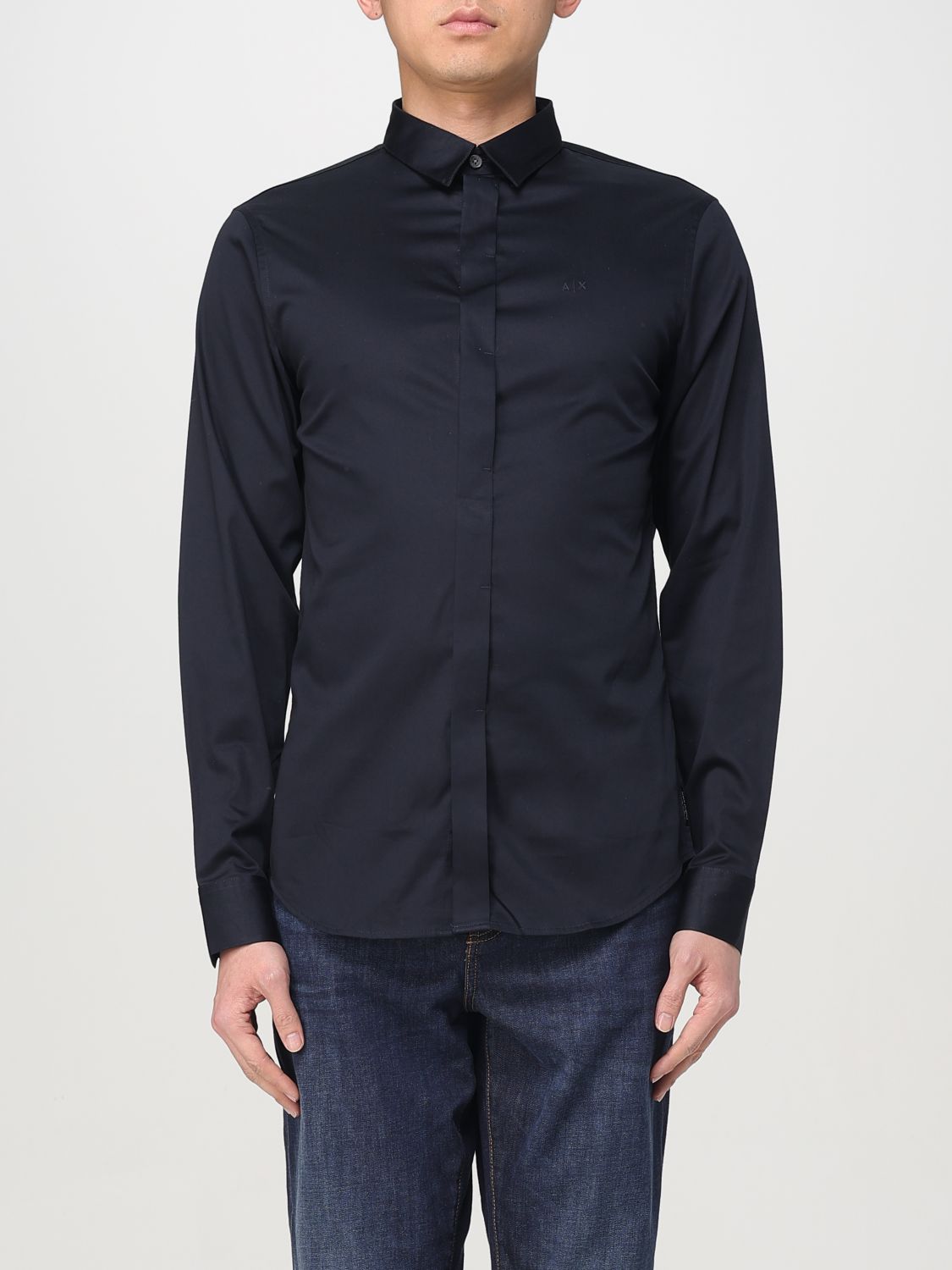 ARMANI EXCHANGE SHIRT: Shirt men Armani Exchange, Blue - Img 1