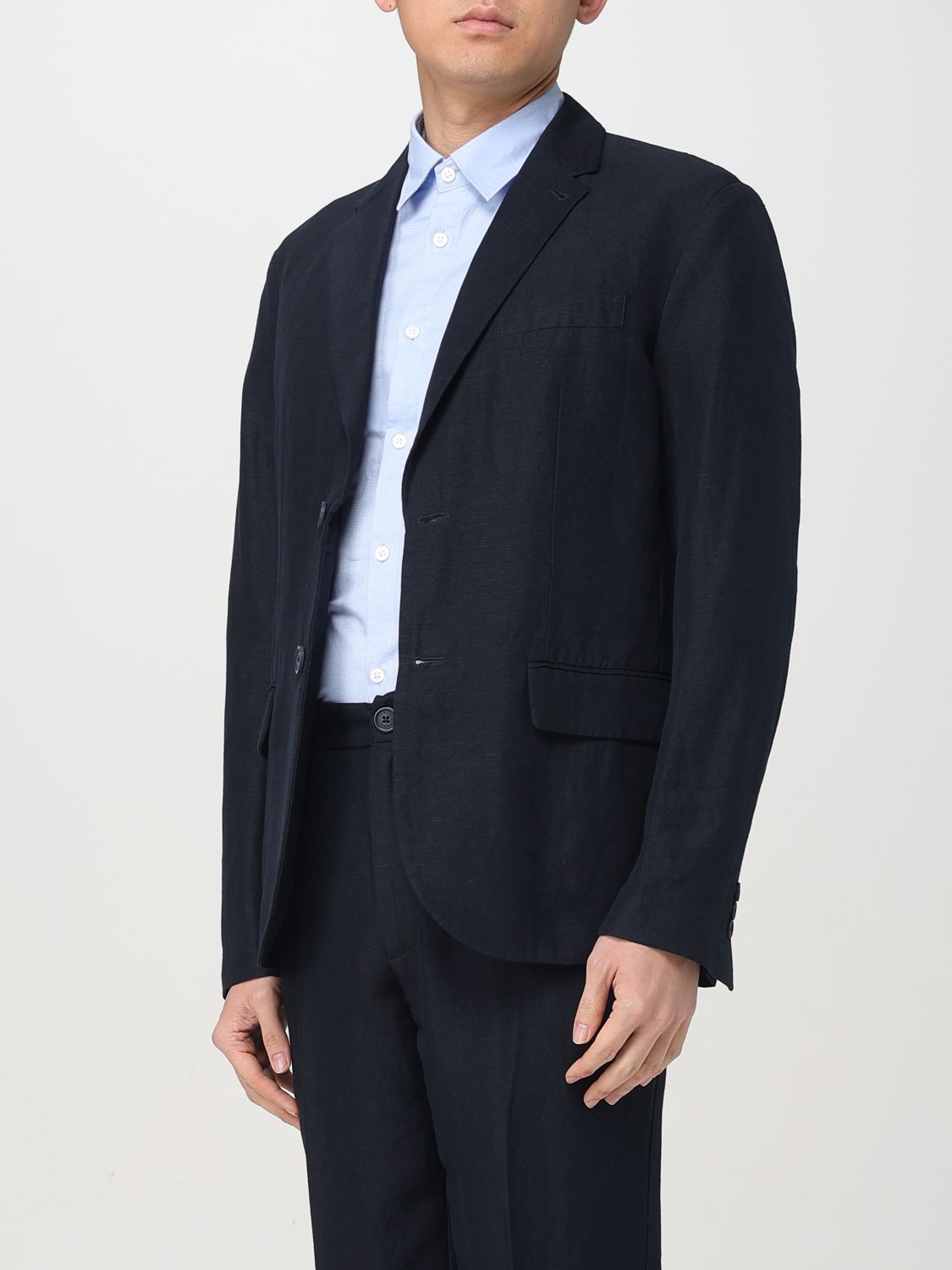 ARMANI EXCHANGE BLAZER: Blazer men Armani Exchange, Blue - Img 4