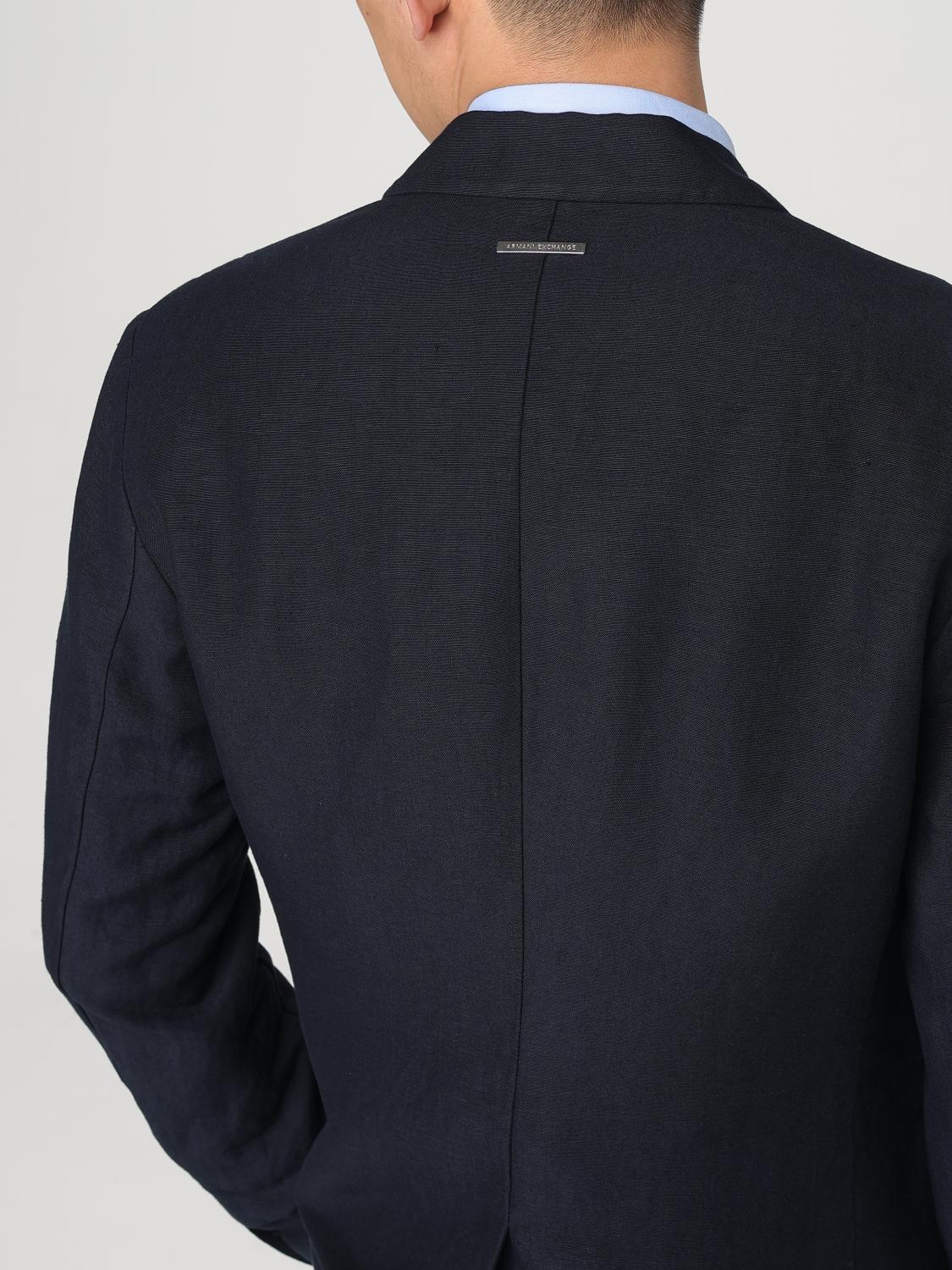 ARMANI EXCHANGE BLAZER: Blazer men Armani Exchange, Blue - Img 5