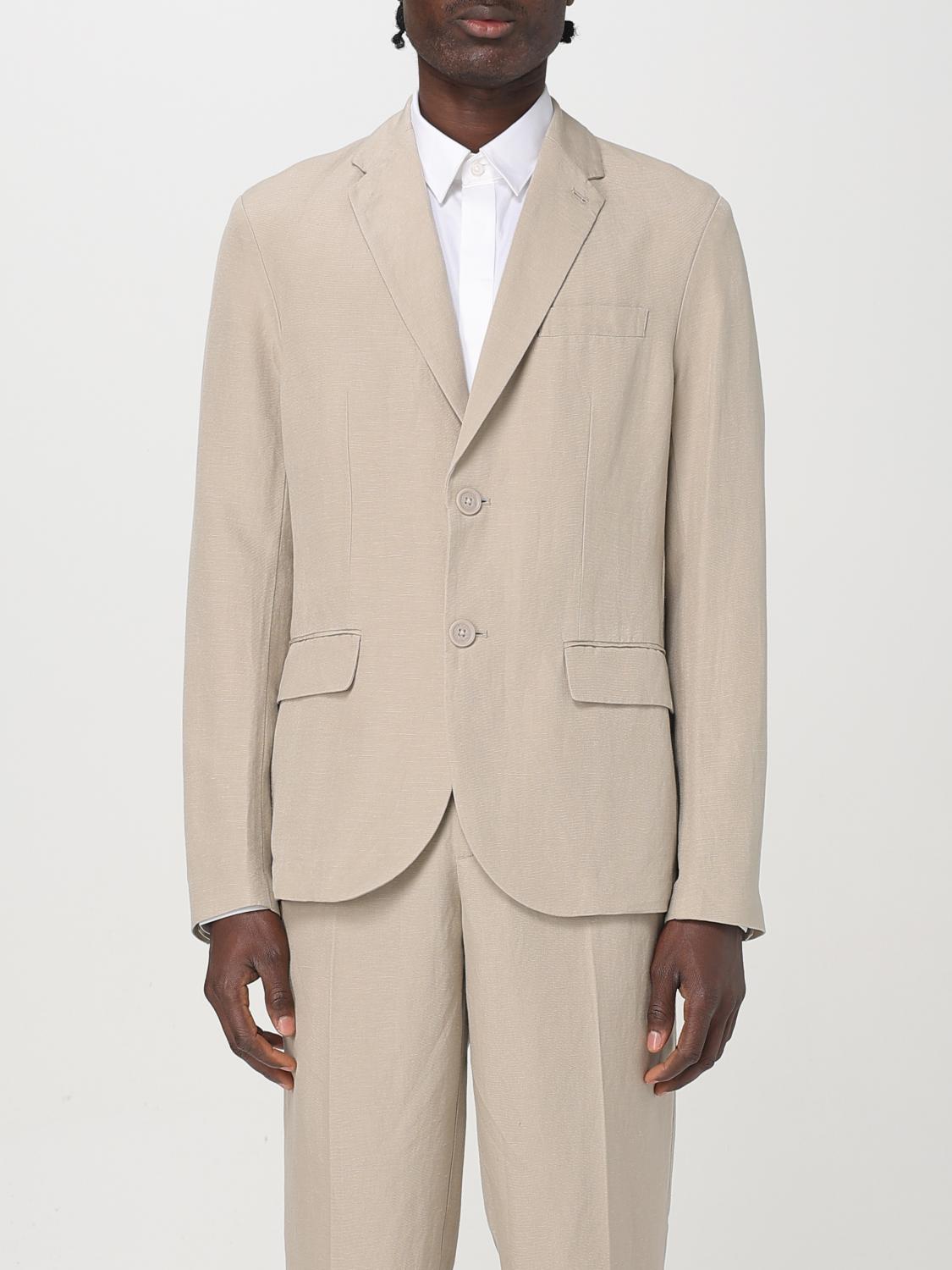 ARMANI EXCHANGE BLAZER: Blazer men Armani Exchange, Beige - Img 1