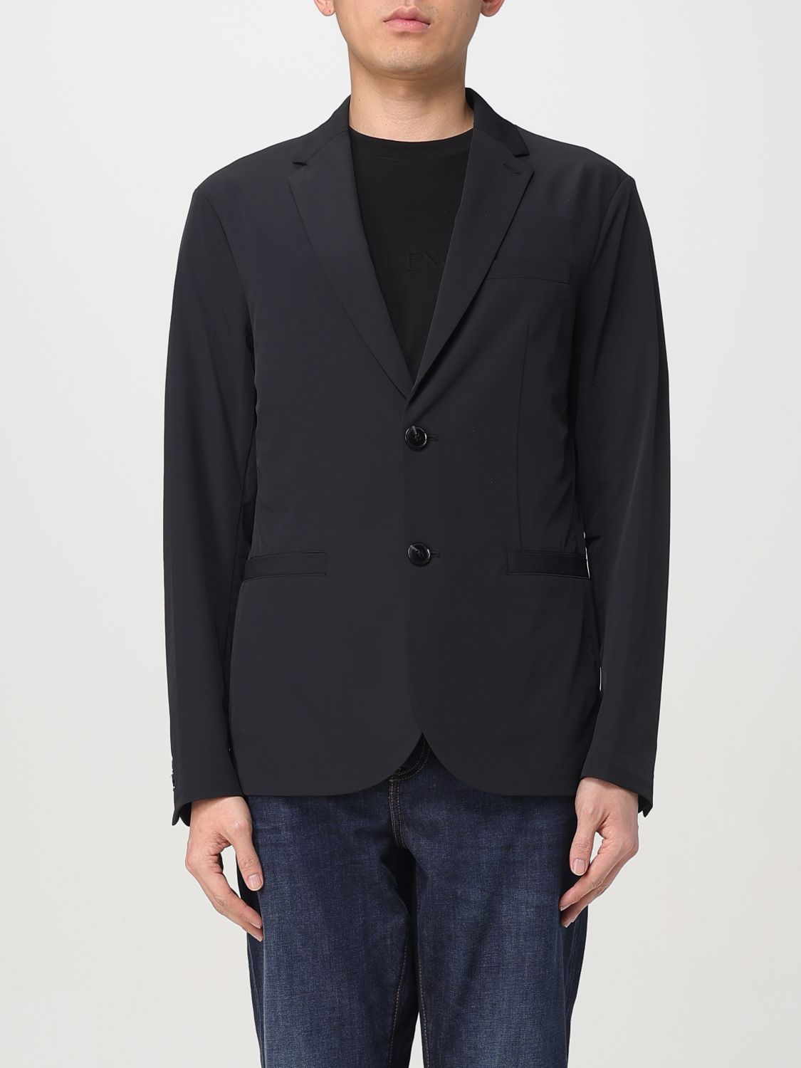 ARMANI EXCHANGE BLAZER: Blazer men Armani Exchange, Black - Img 1