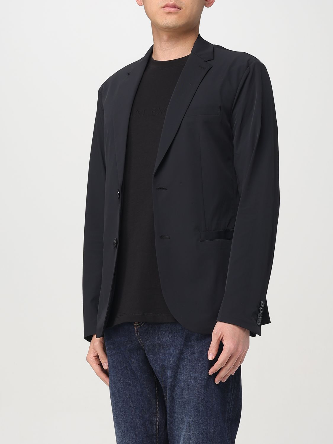 ARMANI EXCHANGE BLAZER: Blazer men Armani Exchange, Black - Img 3