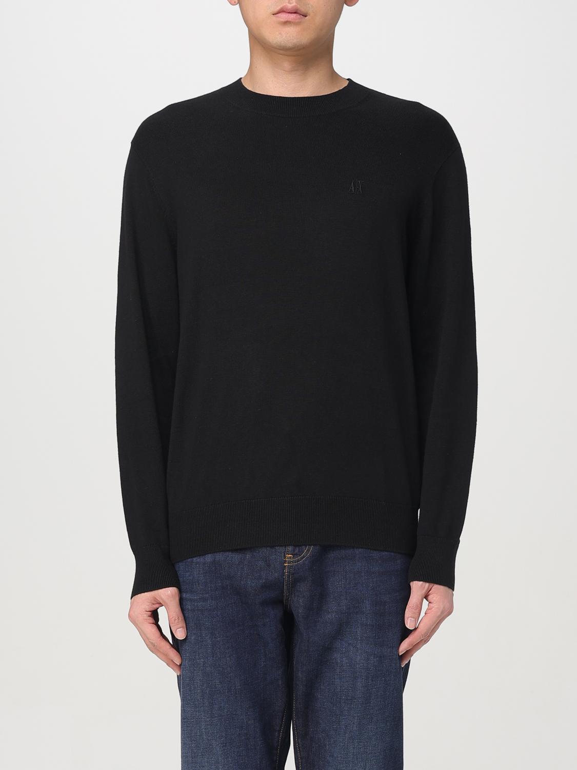 ARMANI EXCHANGE SWEATER: Sweater men Armani Exchange, Black - Img 1