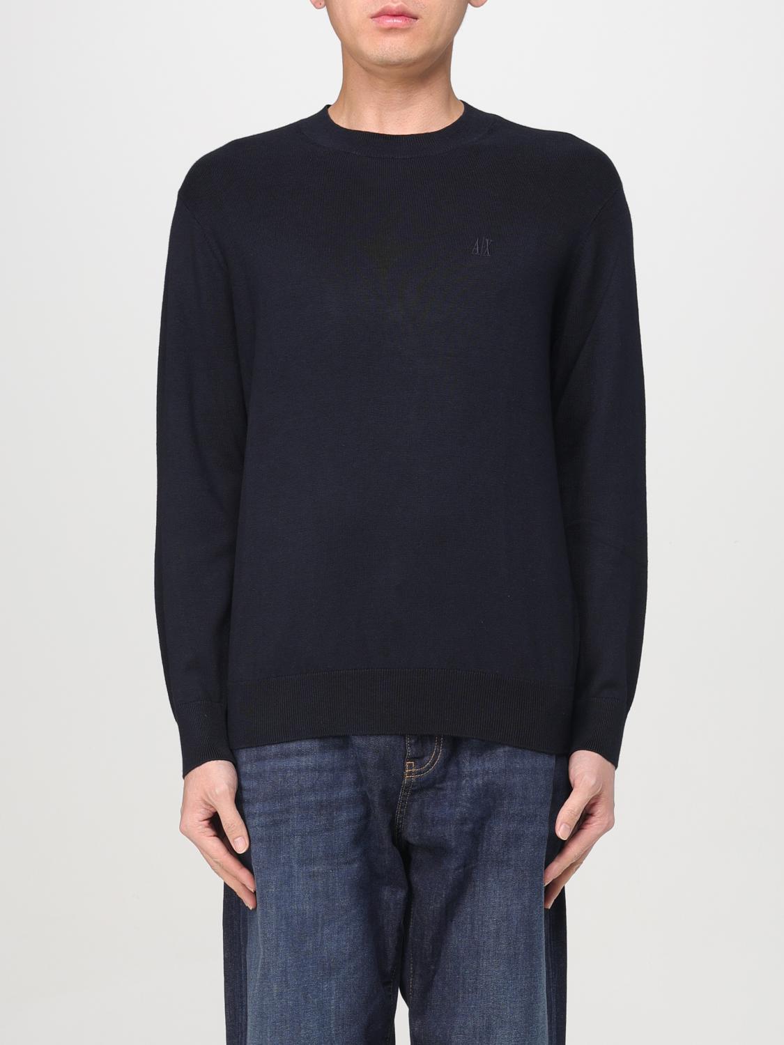 ARMANI EXCHANGE SWEATER: Sweater men Armani Exchange, Blue - Img 1