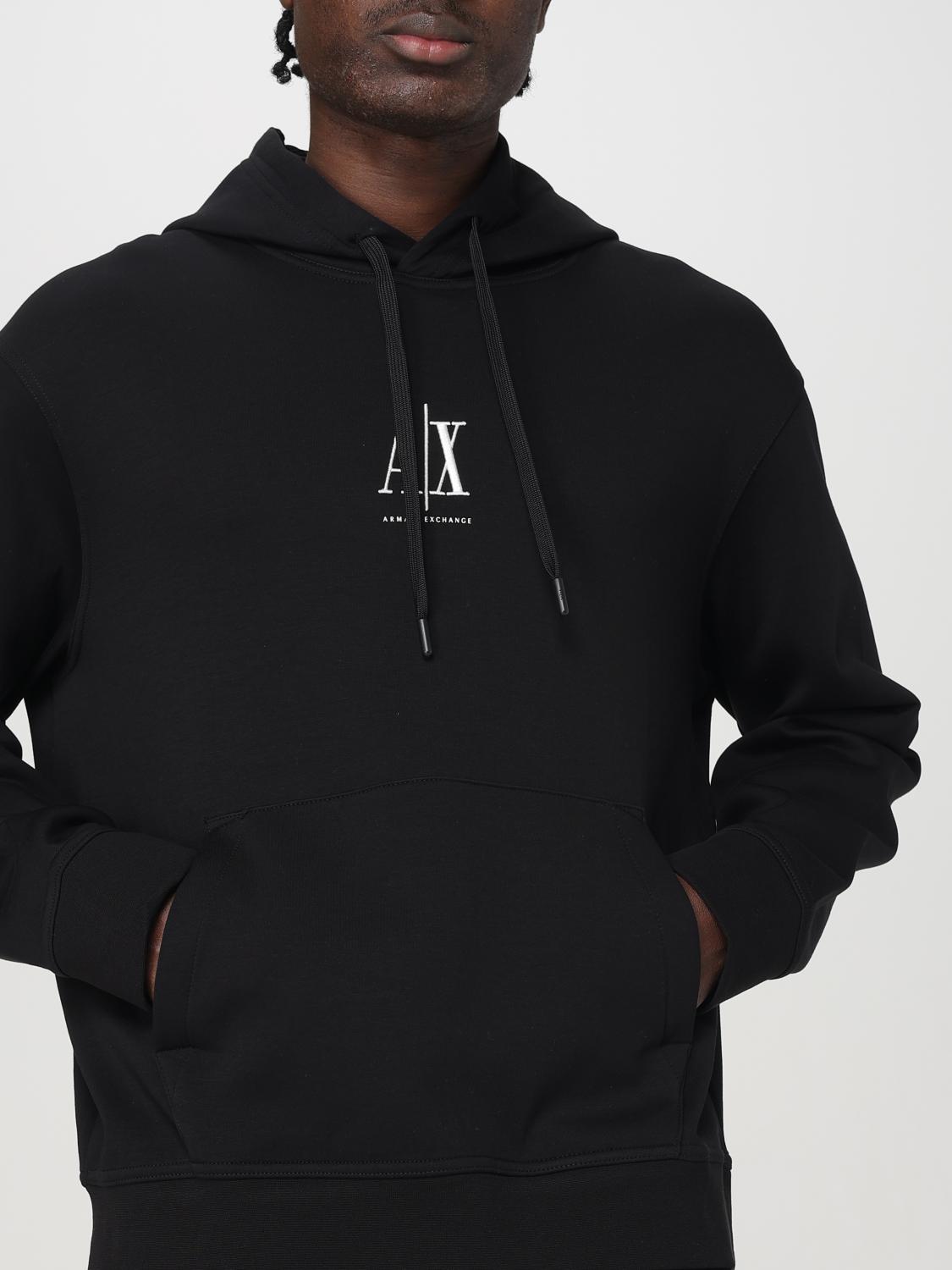 ARMANI EXCHANGE SWEATSHIRT: Sweatshirt homme Armani Exchange, Noir - Img 4