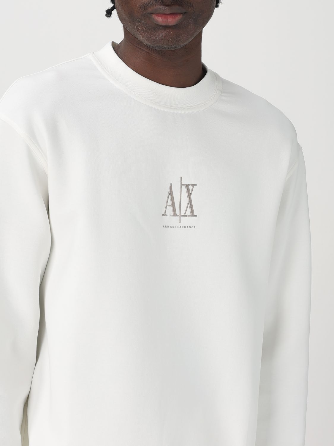 ARMANI EXCHANGE SWEATSHIRT: Sweatshirt men Armani Exchange, White - Img 4