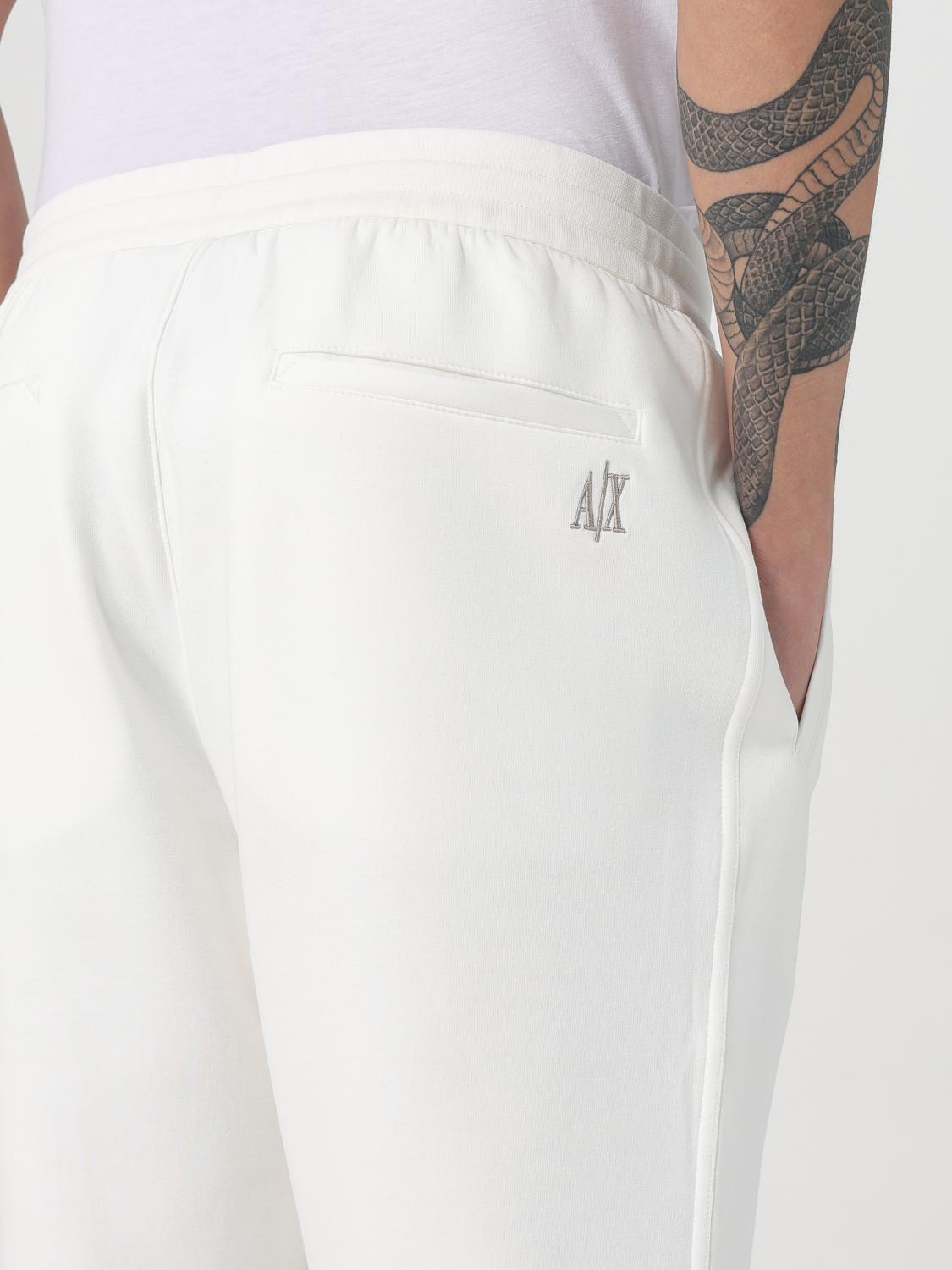 ARMANI EXCHANGE PANTS: Pants men Armani Exchange, White - Img 4